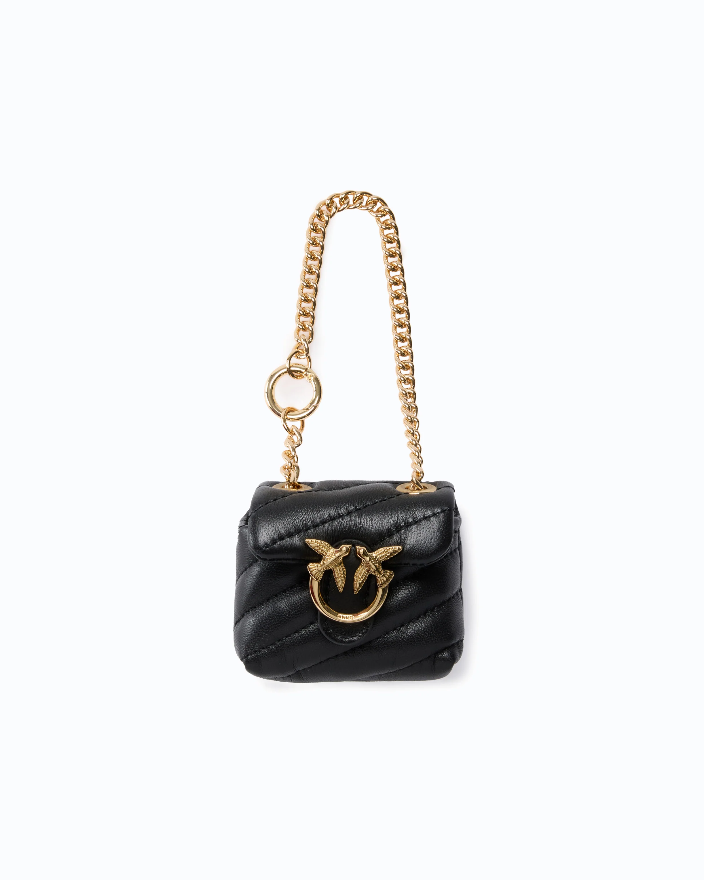 Accessorio Nano Love Bag Puff in nappa