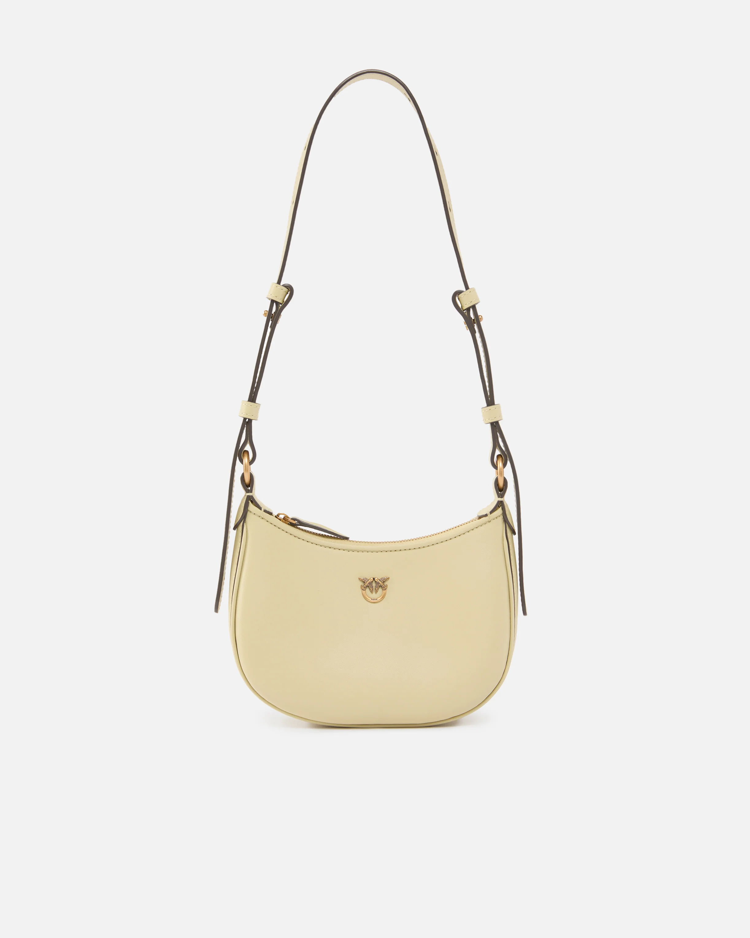 Baby borsa a spalla Half Moon in pelle