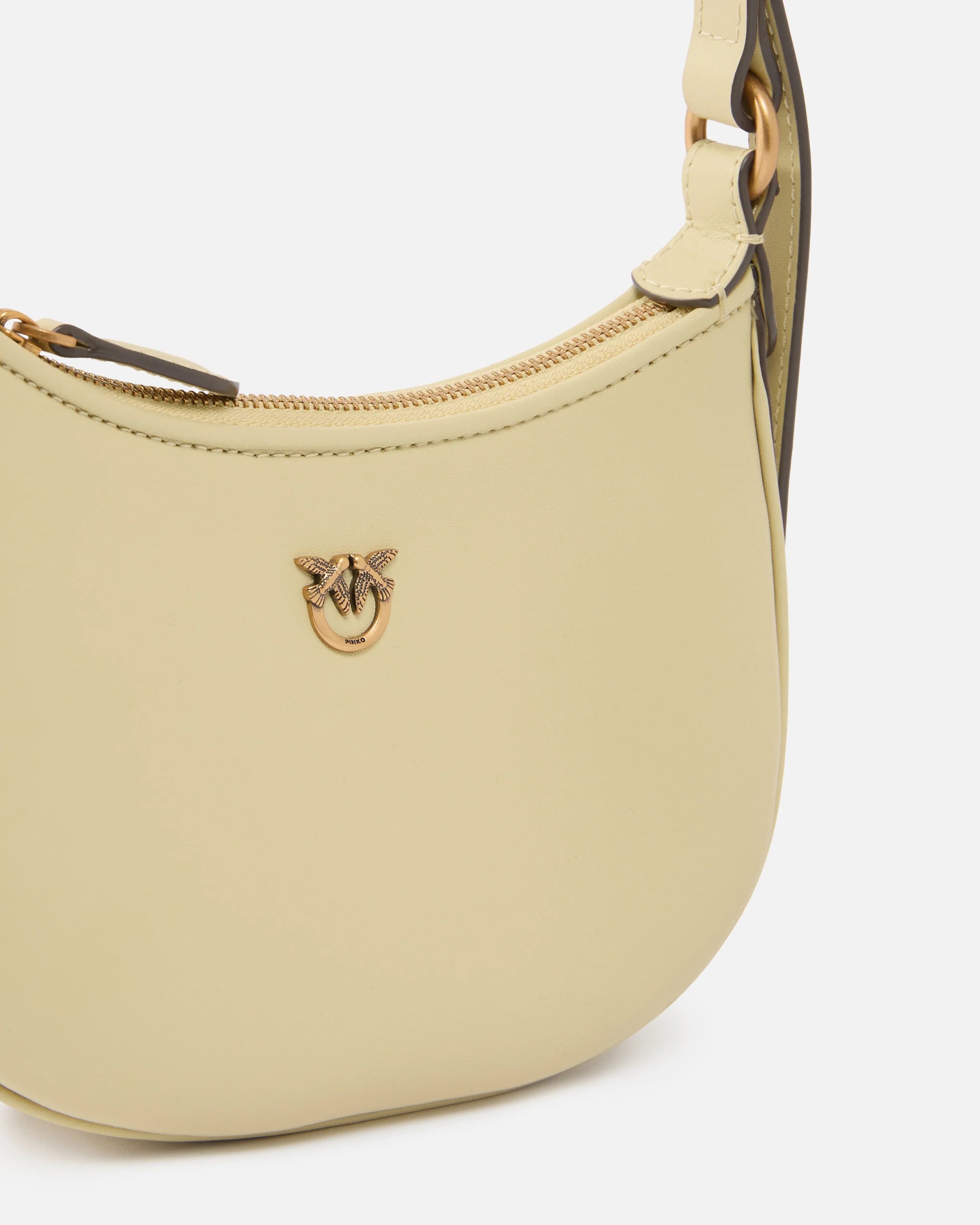 Baby borsa a spalla Half Moon in pelle - Image 3