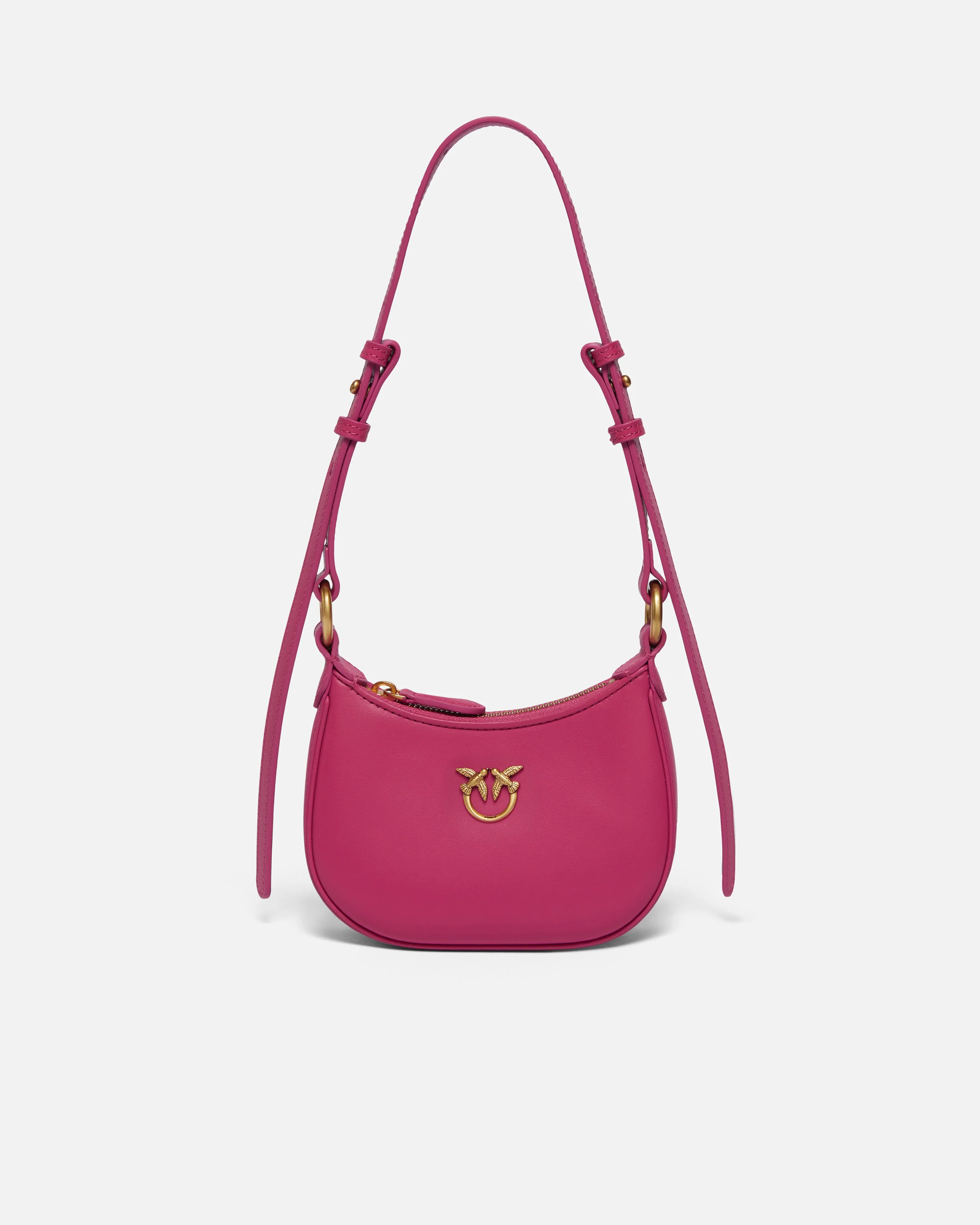 Baby borsa a spalla Half Moon in pelle