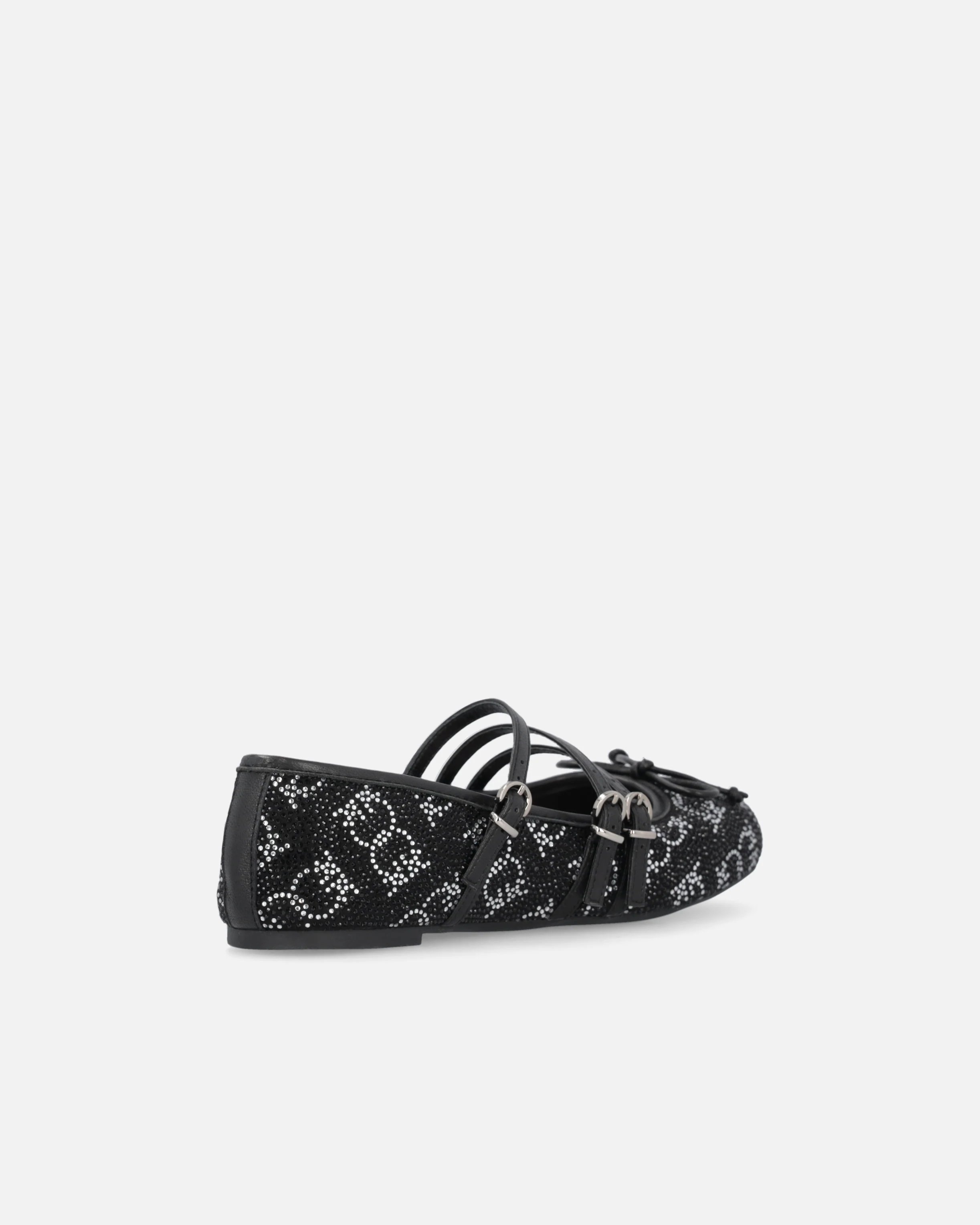 Ballerine Monogram con strass e fiocchetto in punta - Image 3