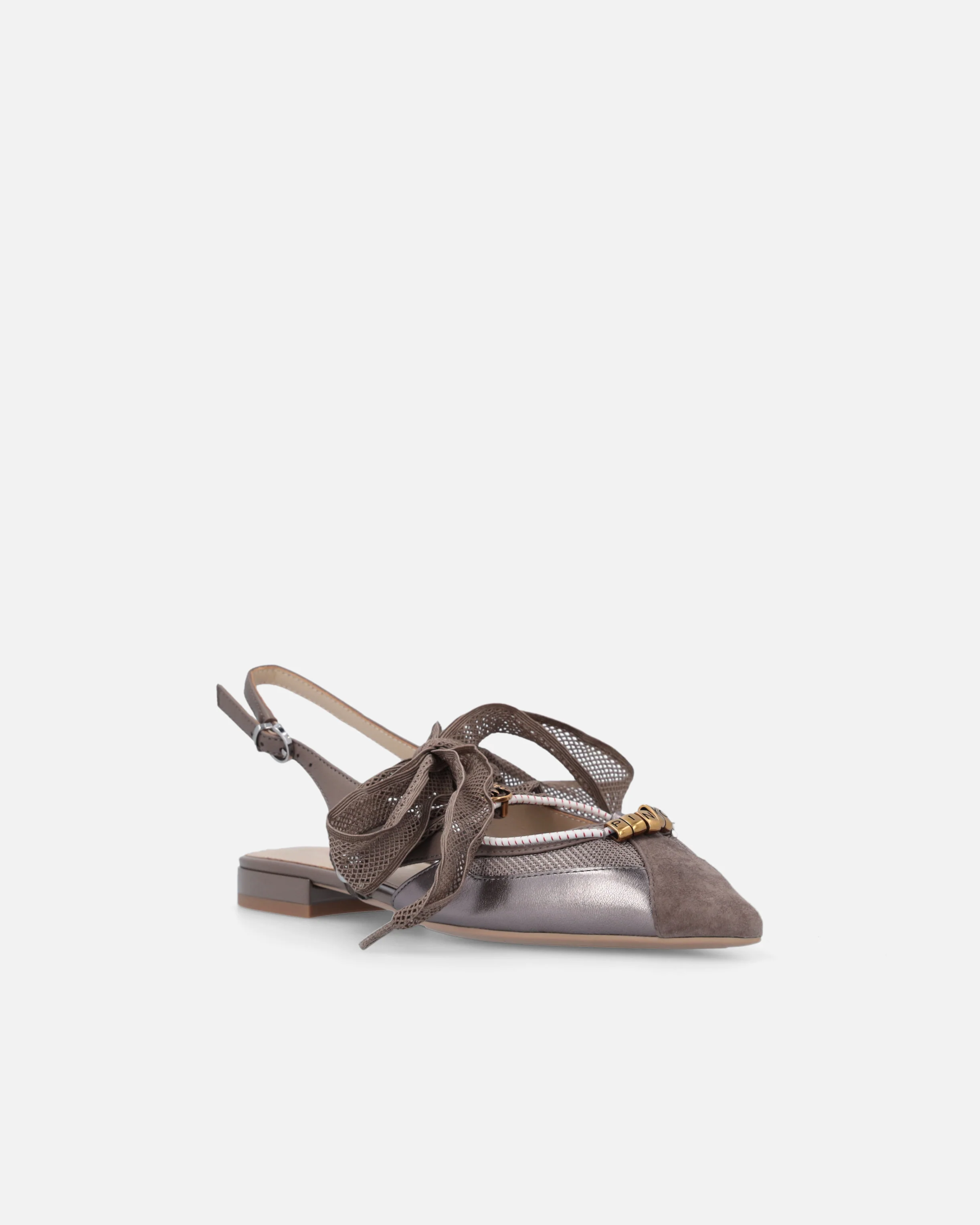 Ballerine slingback con lacci - Image 2