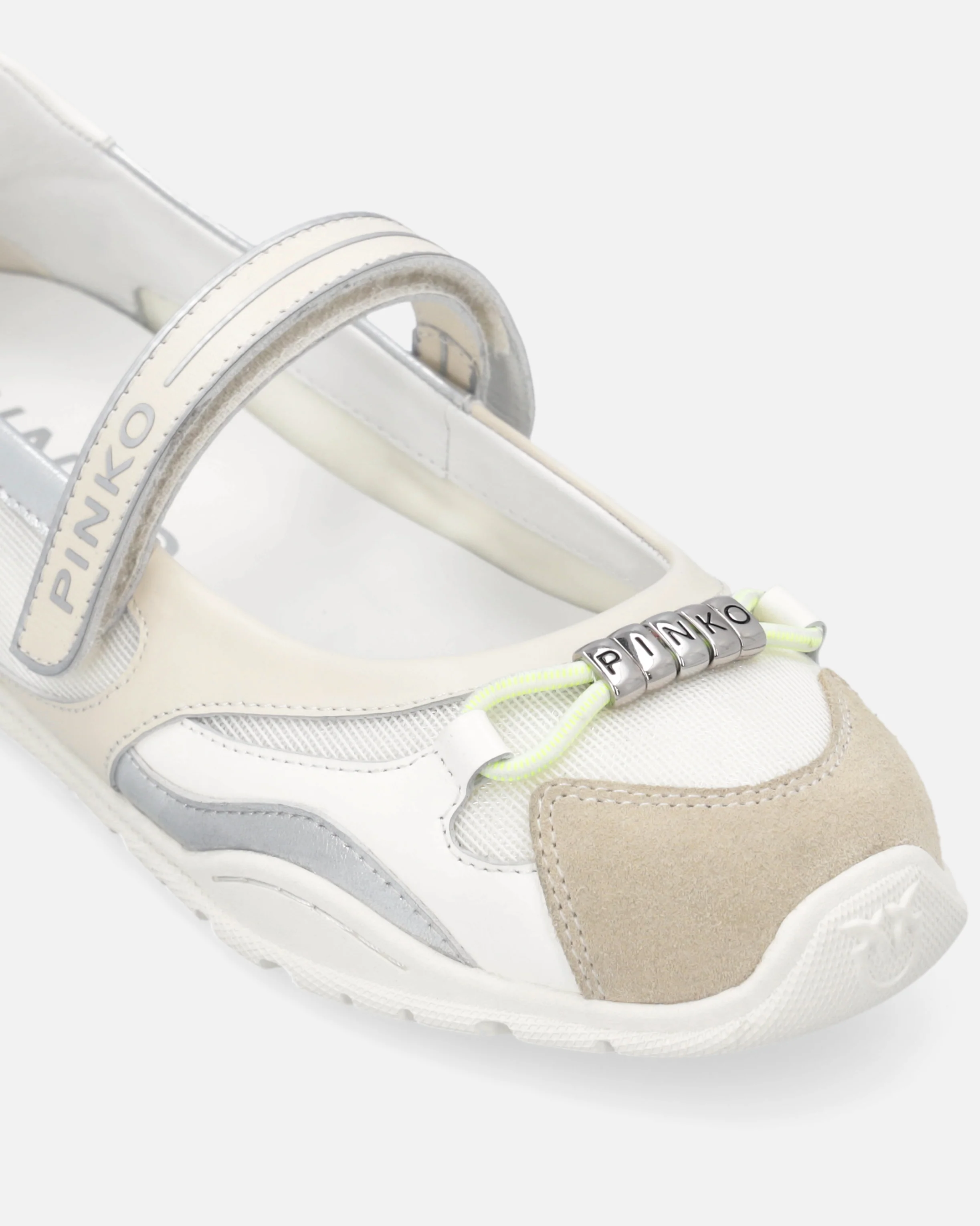 Ballerine sportive con inserti e lettering PINKO - Image 4