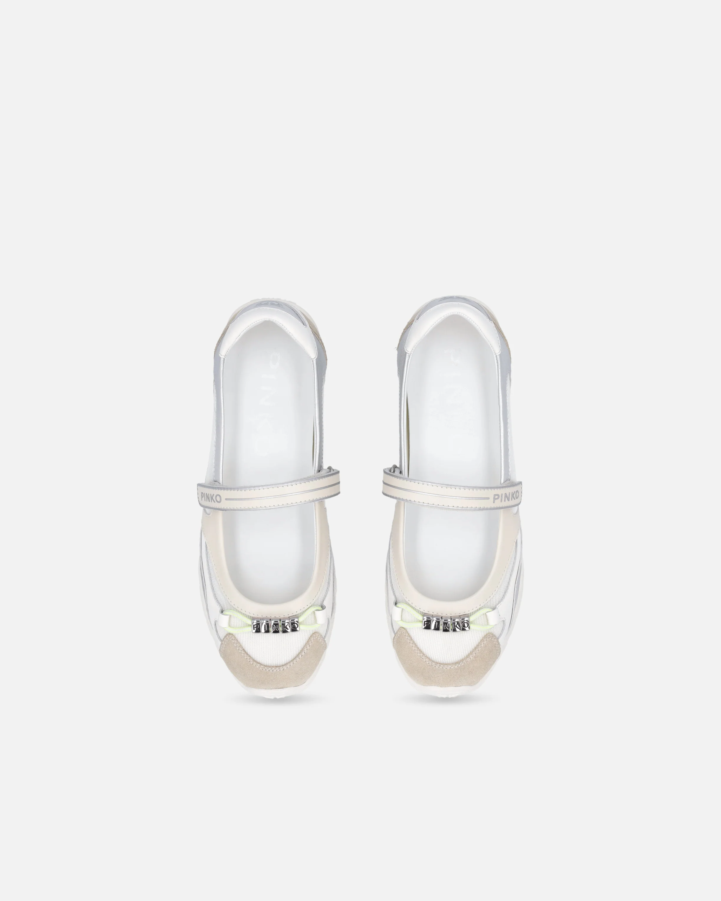 Ballerine sportive con inserti e lettering PINKO - Image 9