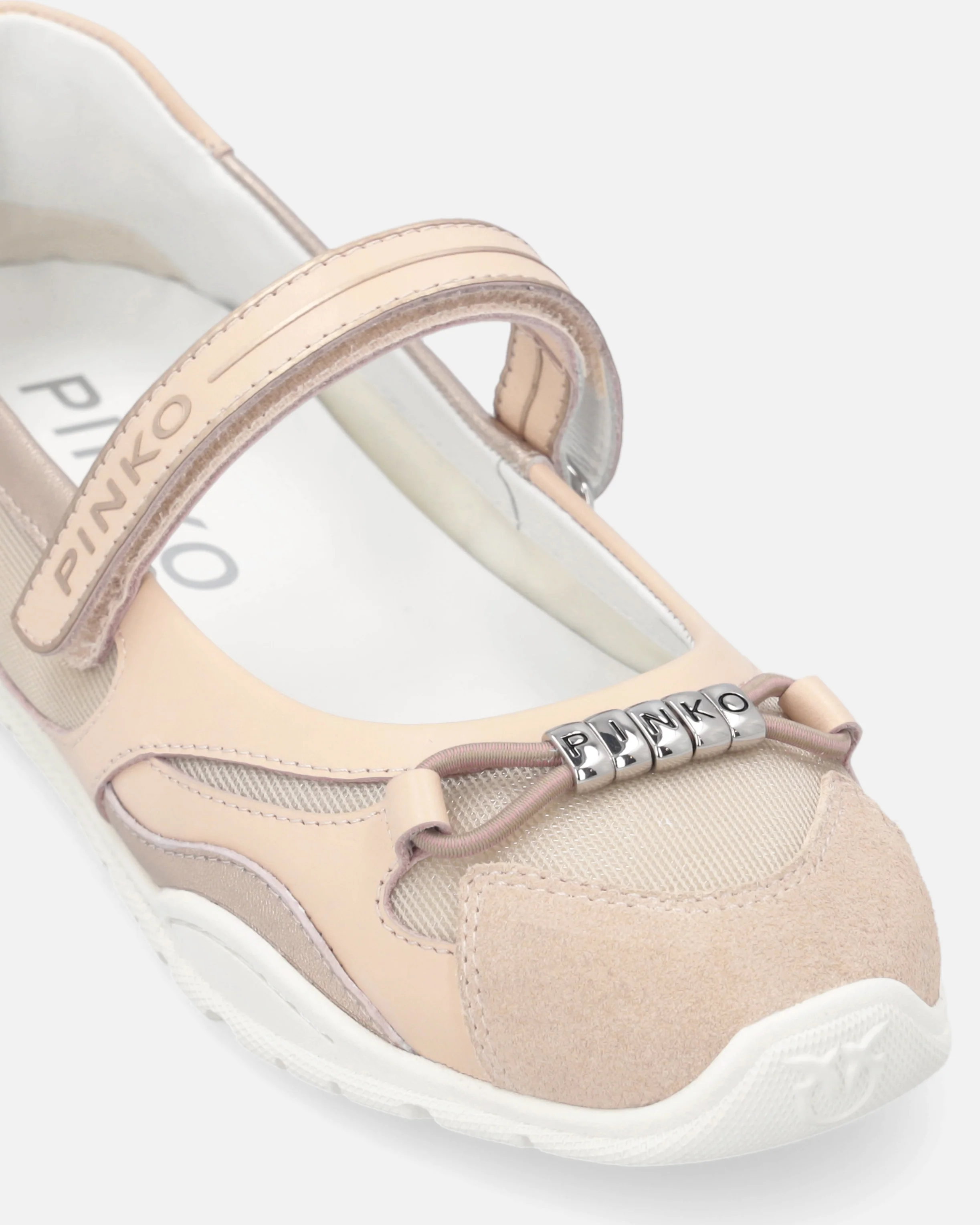 Ballerine sportive con inserti e lettering PINKO - Image 4