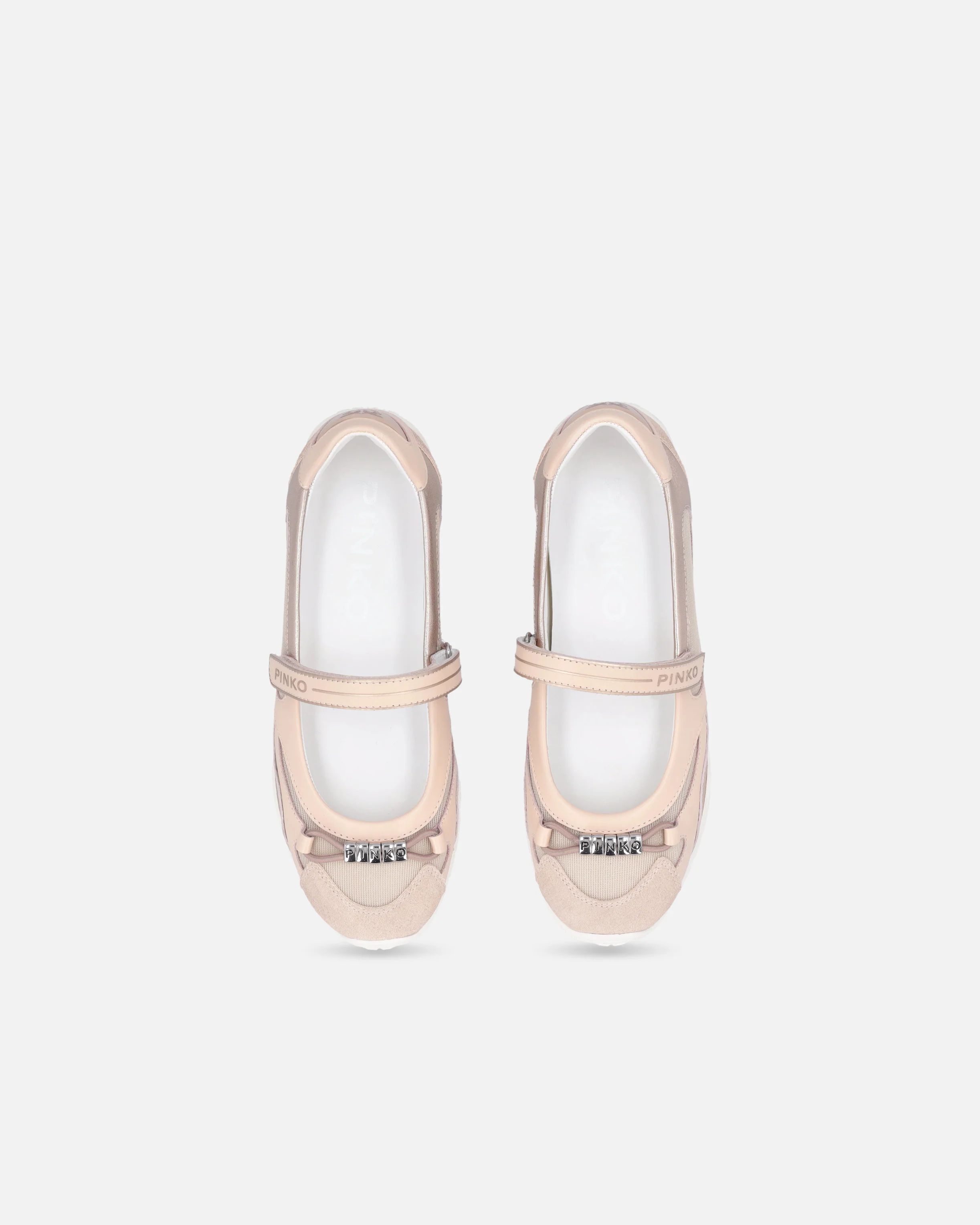 Ballerine sportive con inserti e lettering PINKO - Image 9