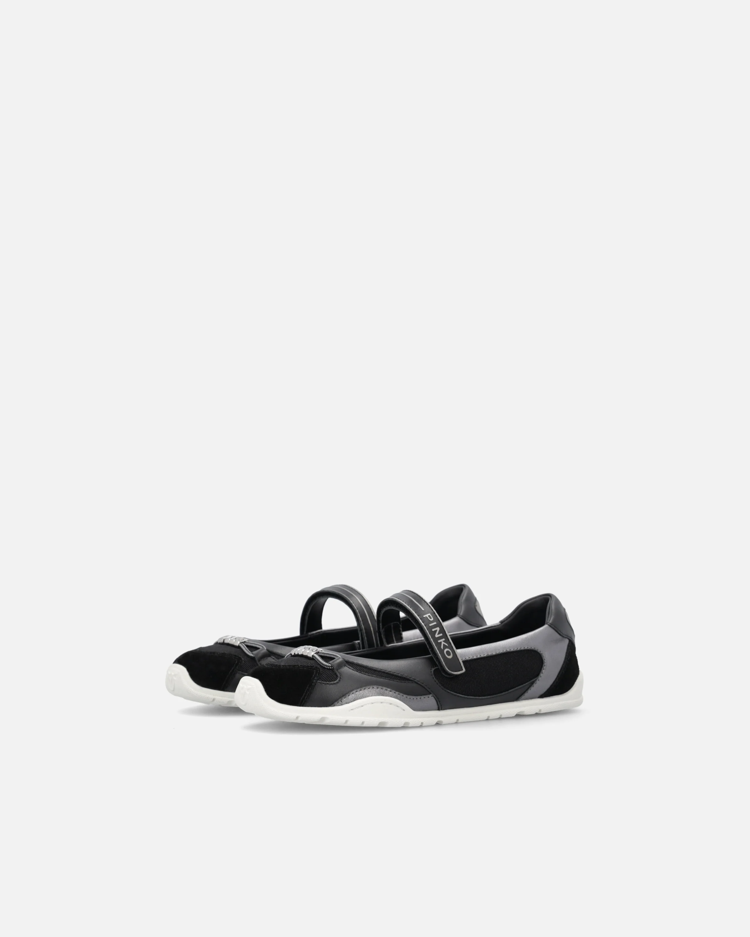 Ballerine sportive con inserti e lettering PINKO - Image 6
