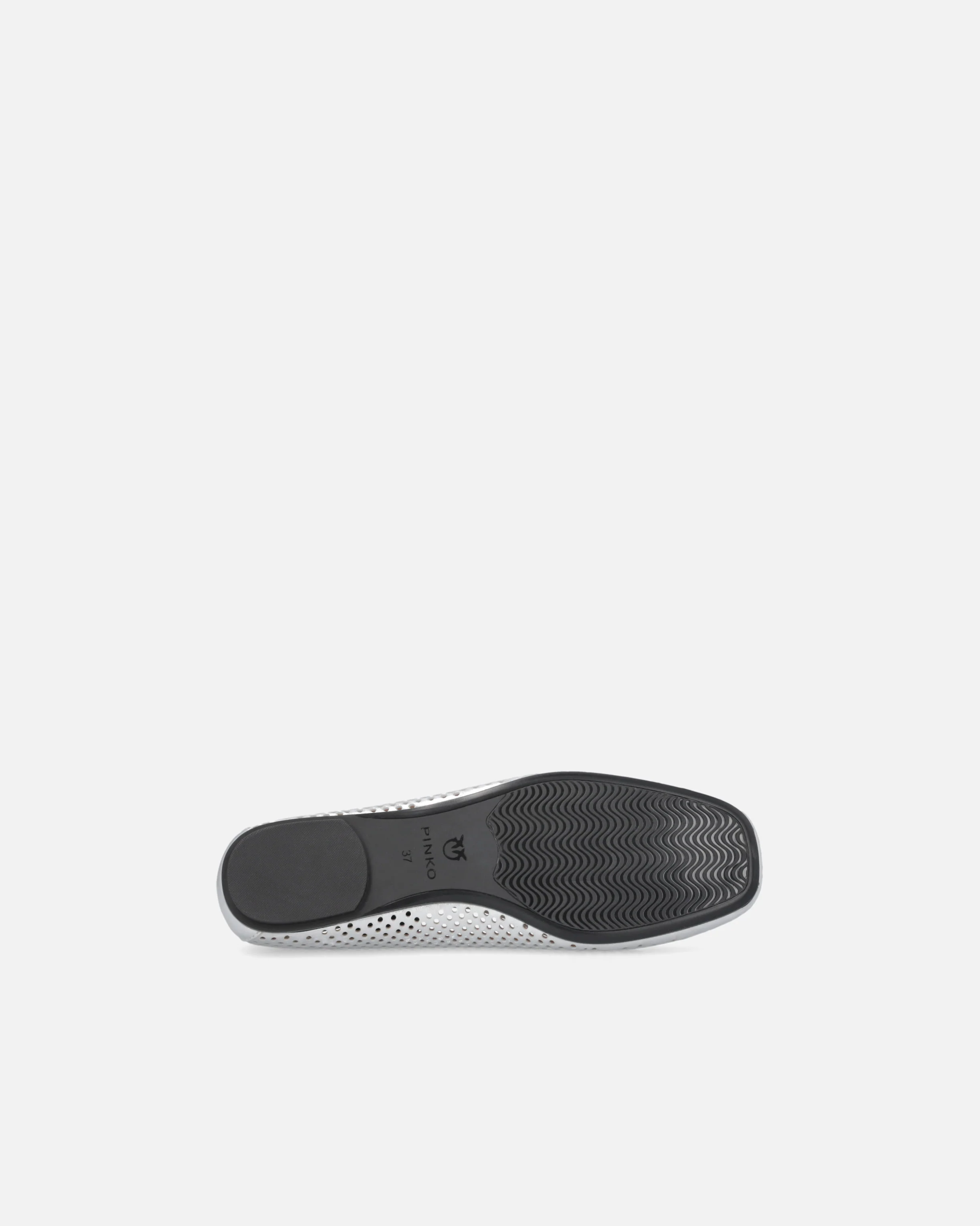 Ballerine traforate in nappa laminata - Image 7