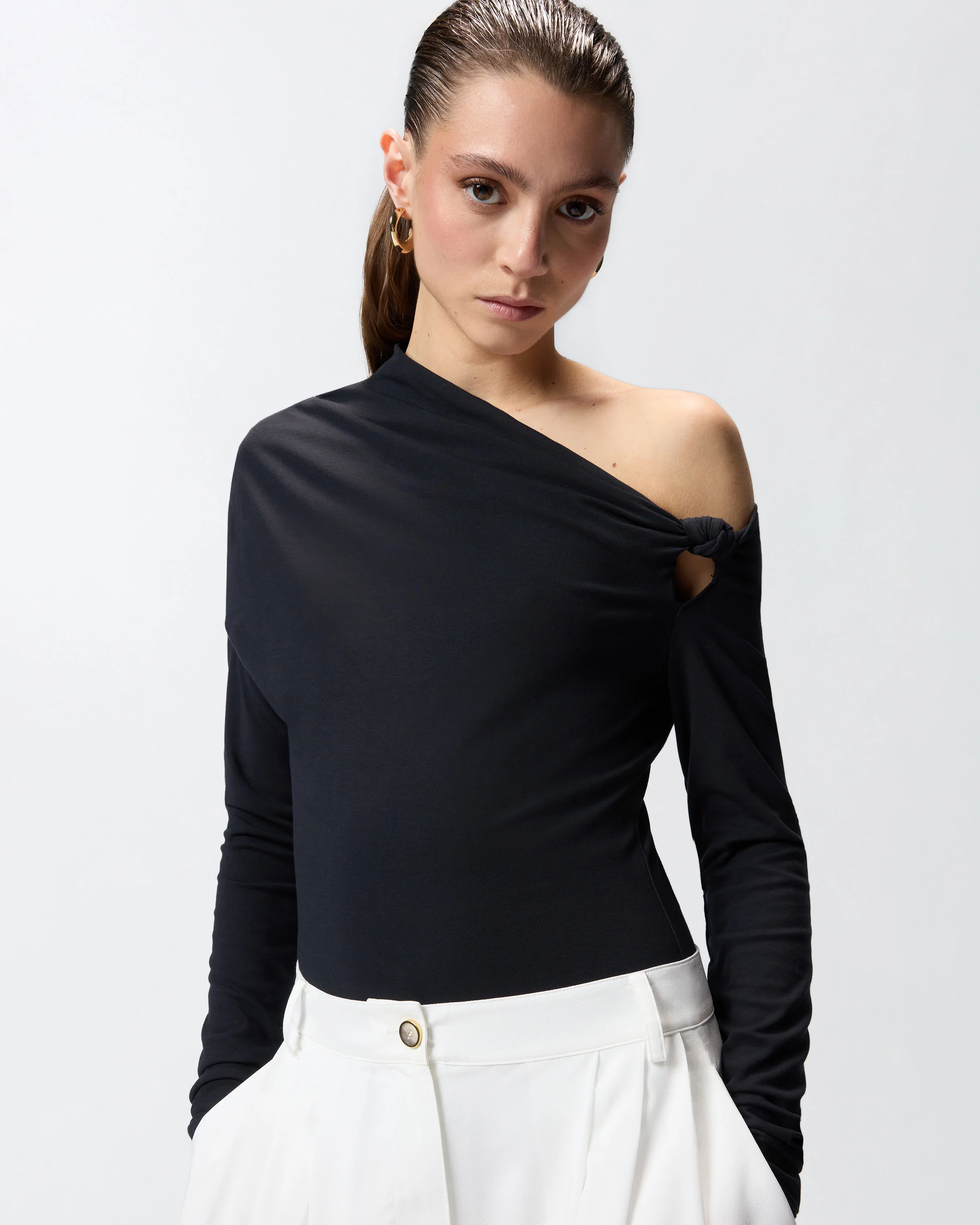 Body con scollo asimmetrico - Image 4
