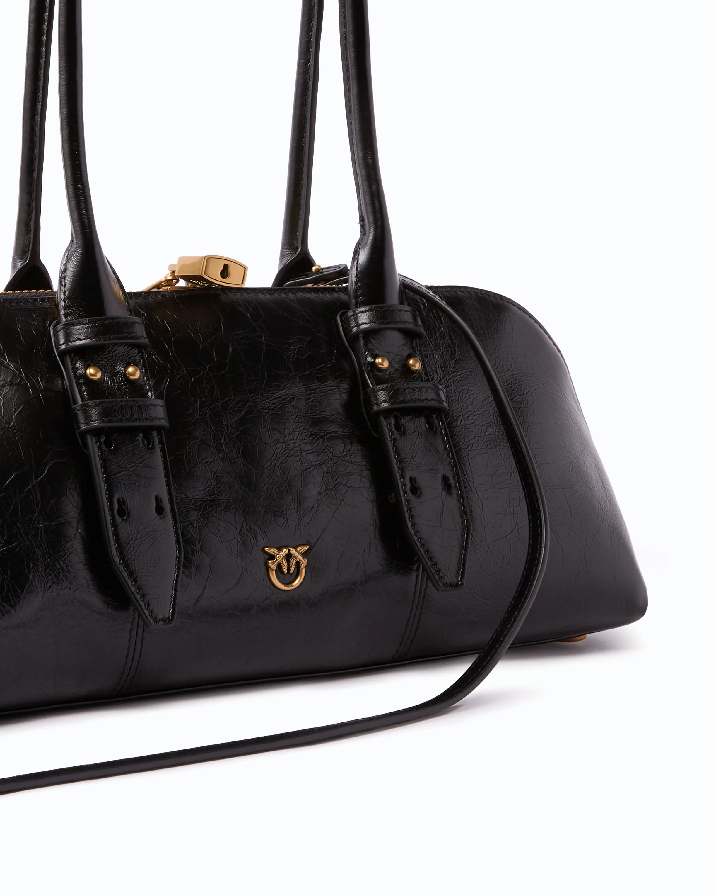Borsa a mano grande Escape Bag Horizontal in pelle new shiny - Image 3