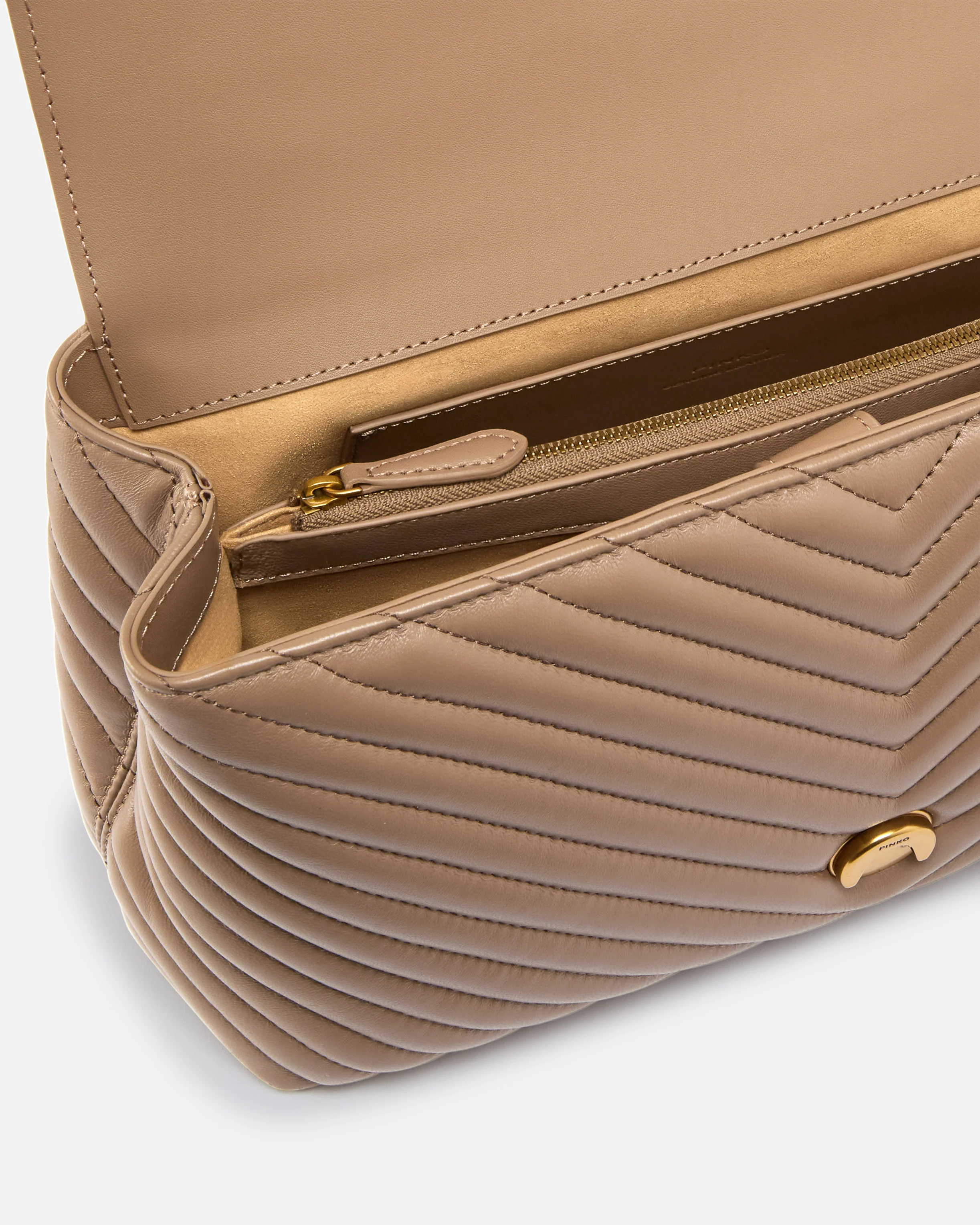 Borsa a mano grande Lady Love Bag Puff Chevron - Image 4