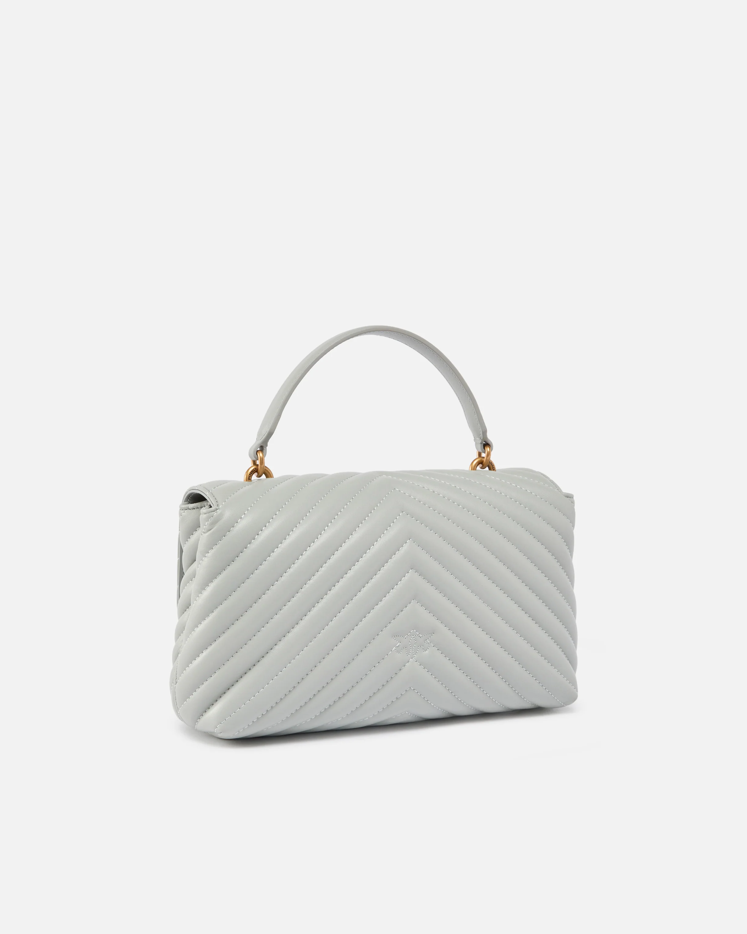 Borsa a mano media Lady Love Bag Puff in nappa chevron - Image 2
