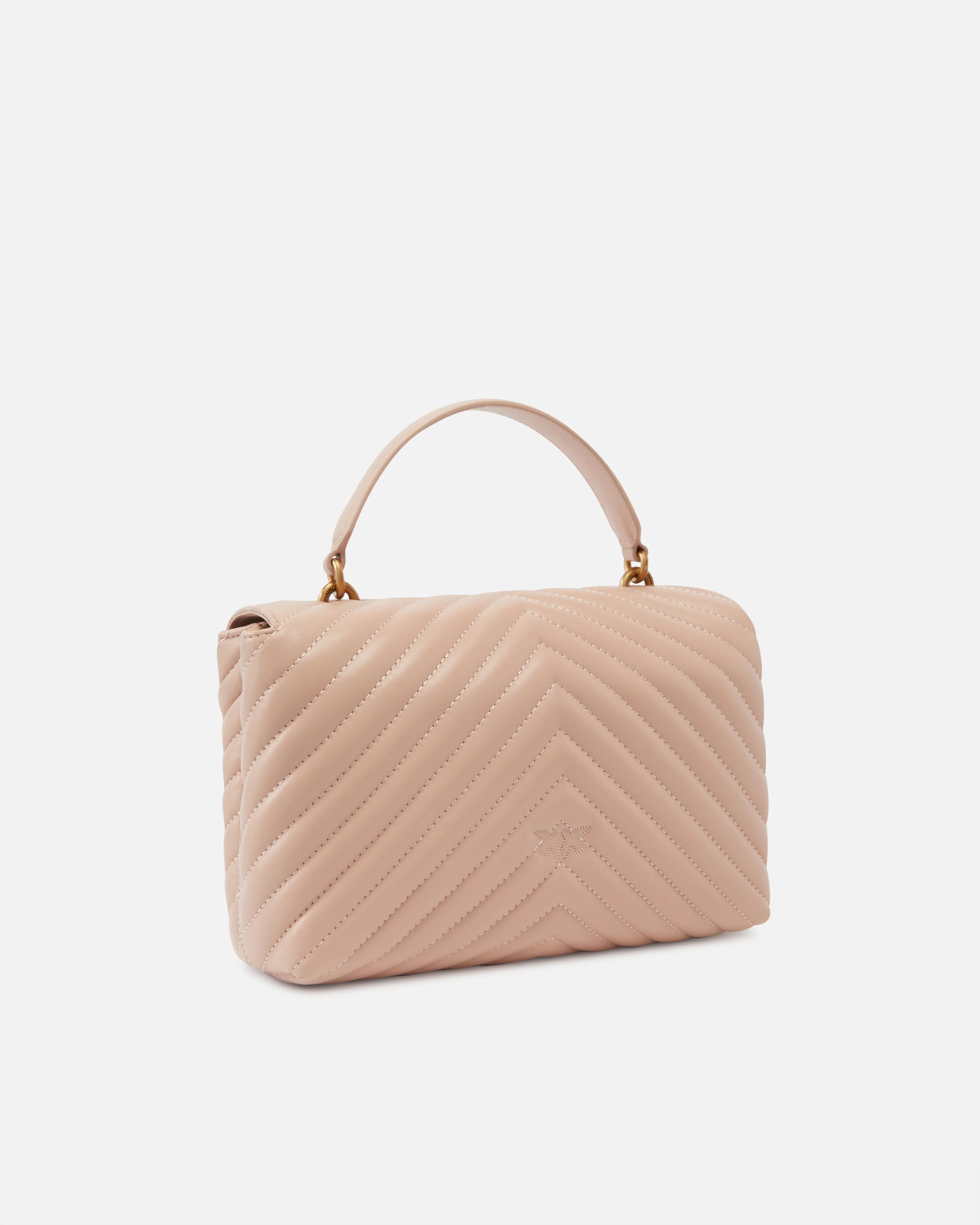Borsa a mano media Lady Love Bag Puff in nappa chevron - Image 2