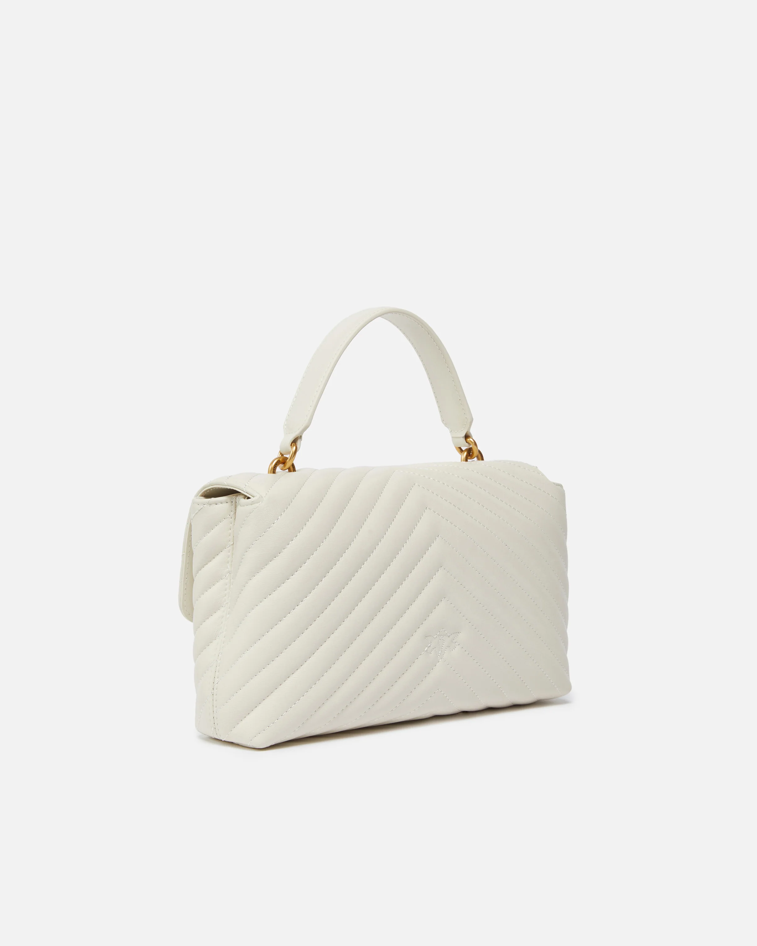 Borsa a mano media Lady Love Bag Puff in nappa chevron - Image 2