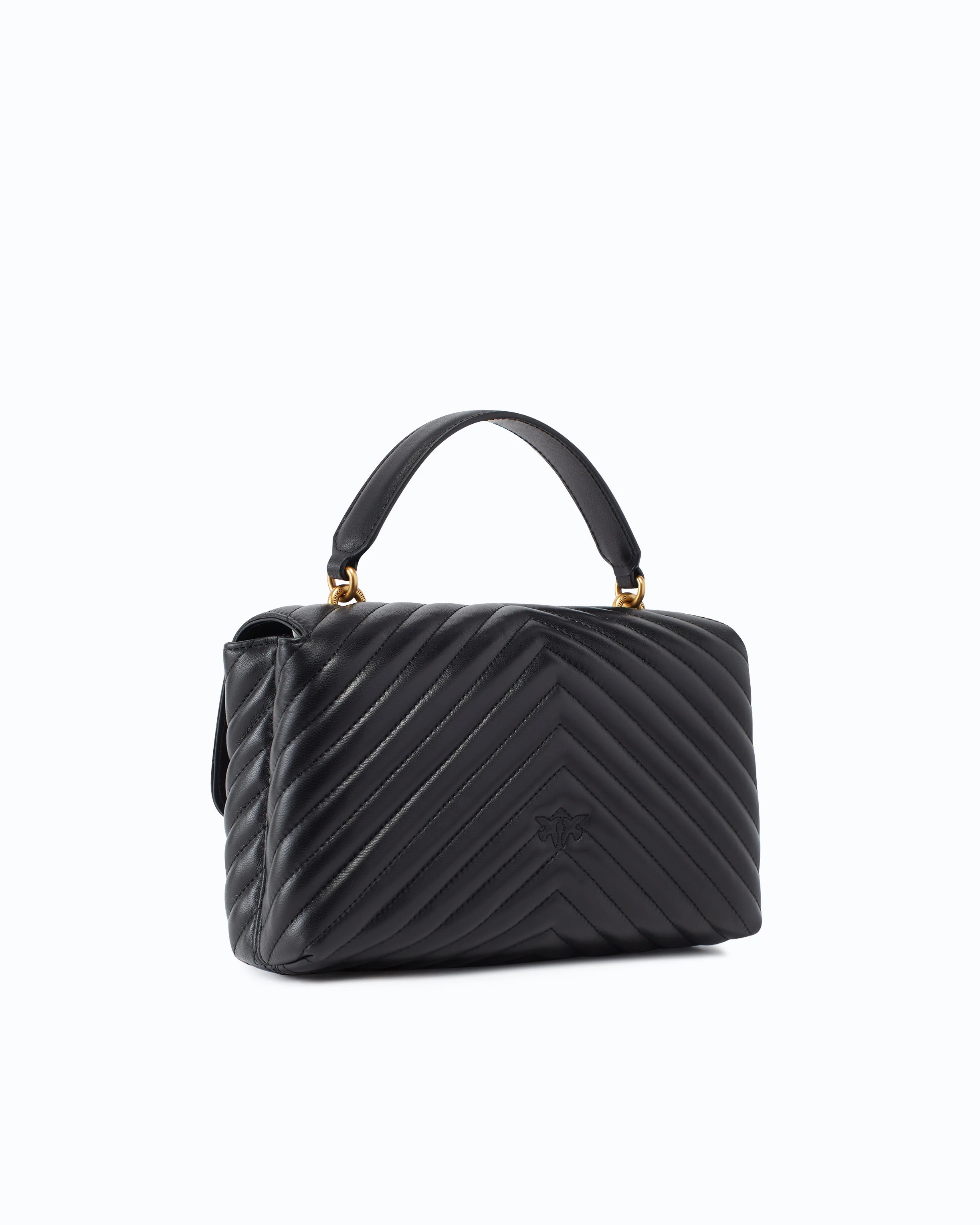 Borsa a mano media Lady Love Bag Puff in nappa chevron - Image 2