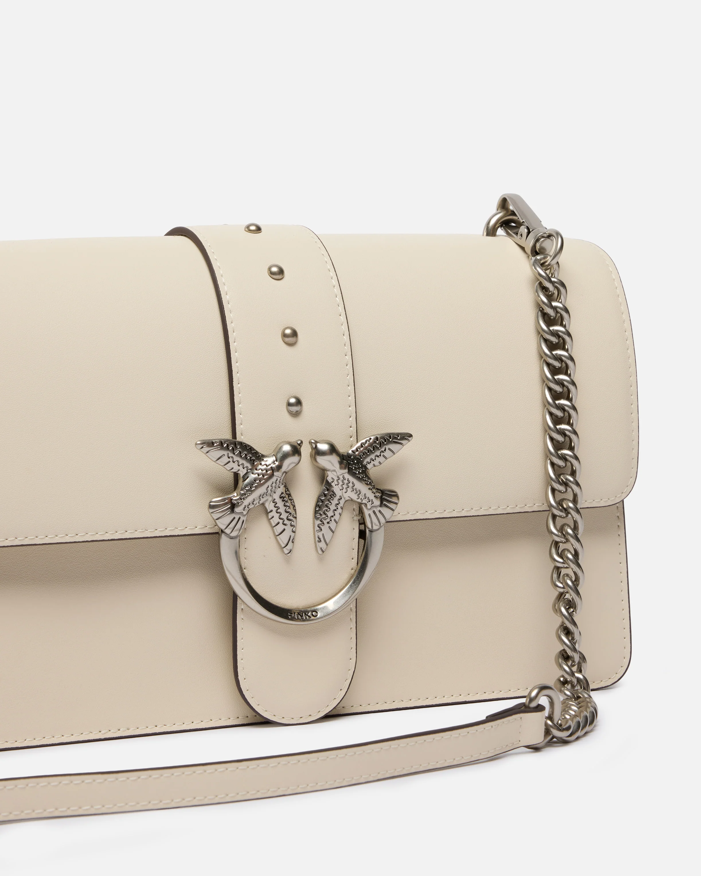 Borsa a mano media Love Bag One in pelle - Image 3
