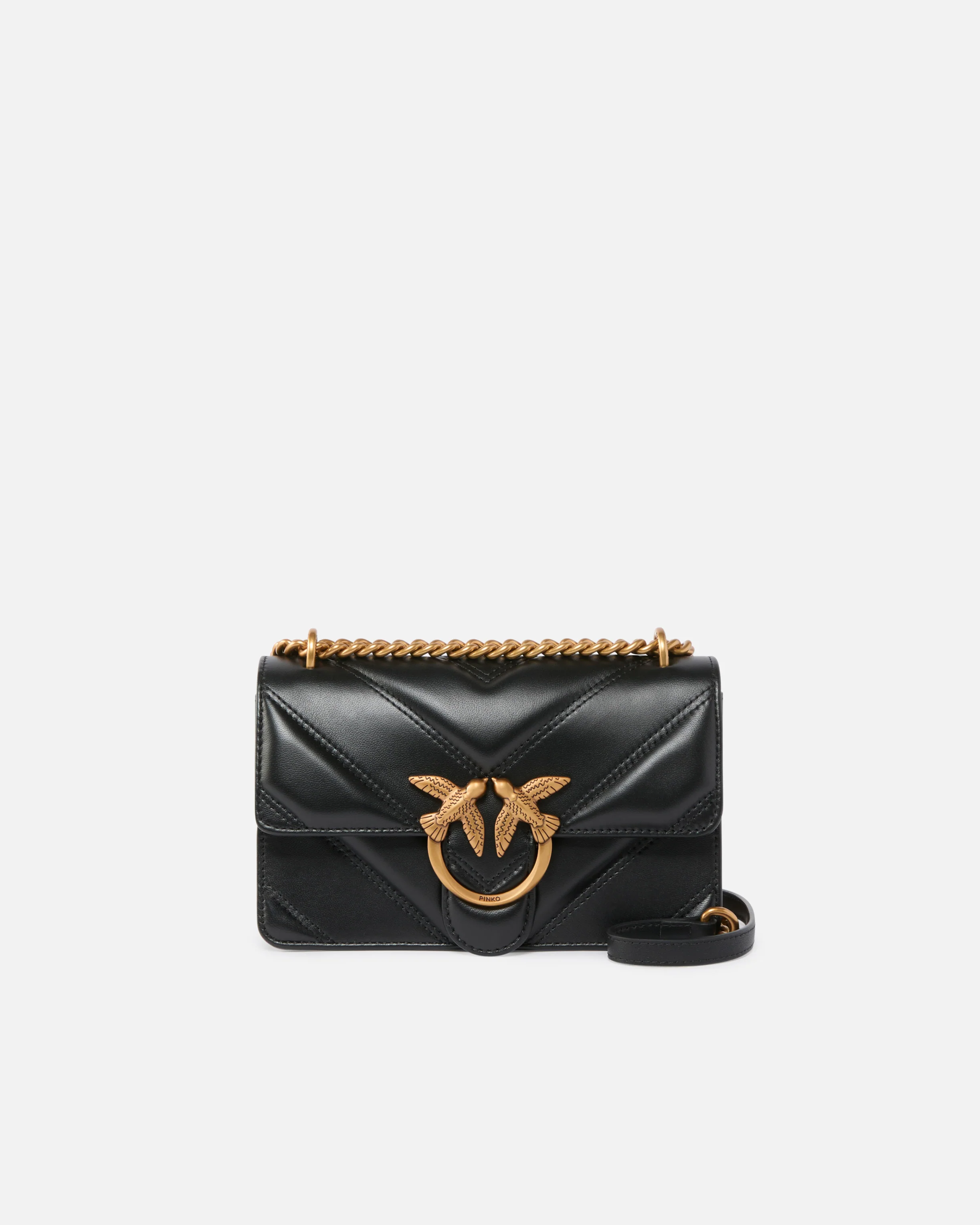 Borsa a mano piccola Love Bag One in pelle
