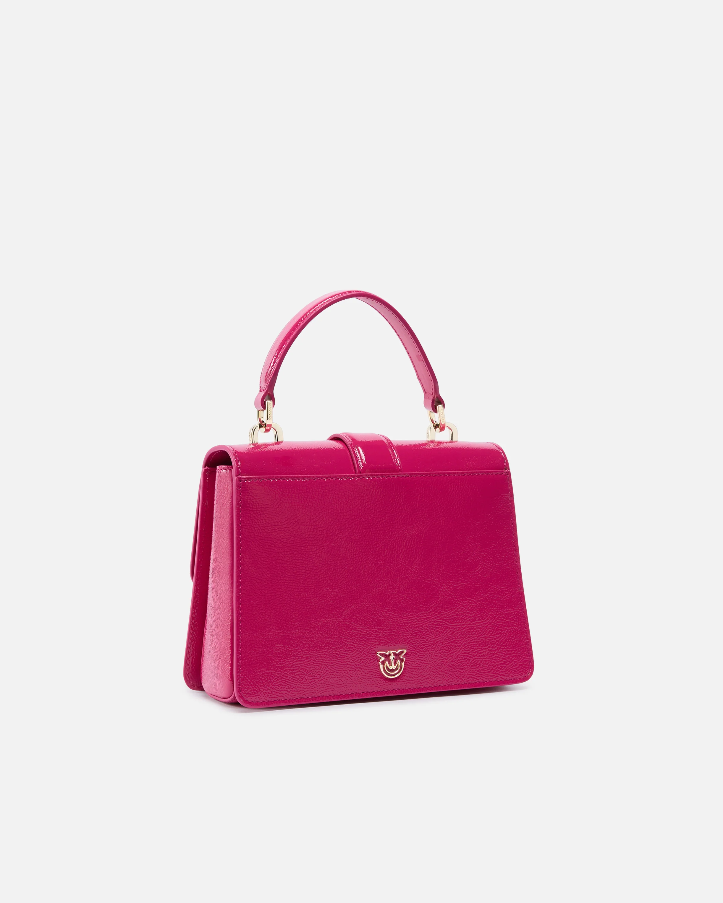 Borsa a mano piccola Love Bag Top Handle Light in pelle con fibbia gioiello PINKO Galleria - Image 2