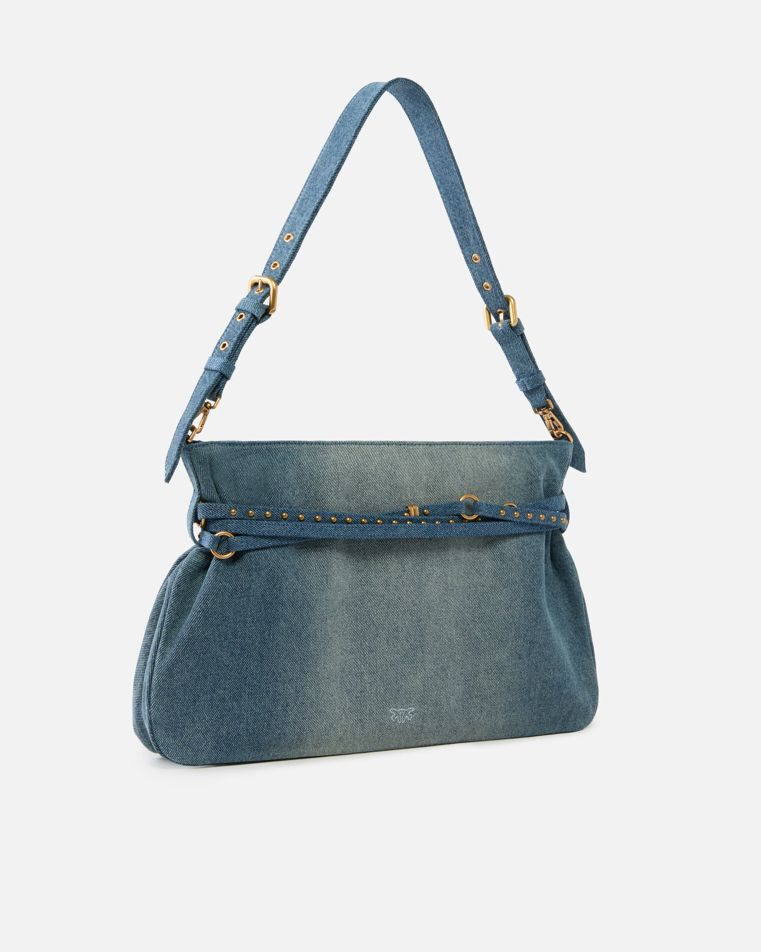 Borsa a spalla grande Belt Bag Big in denim - Image 2