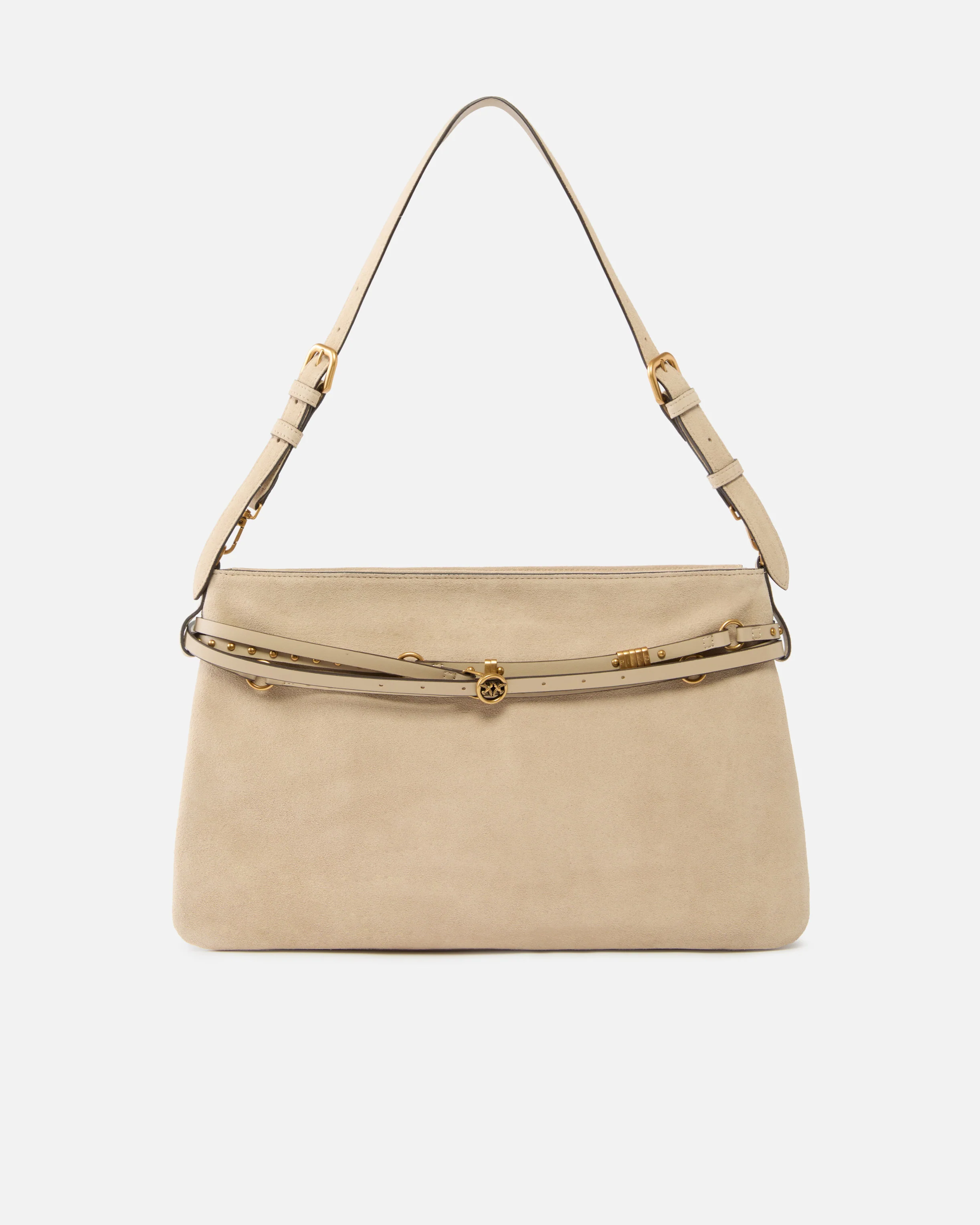 Borsa a spalla grande Belt Bag Big in suede