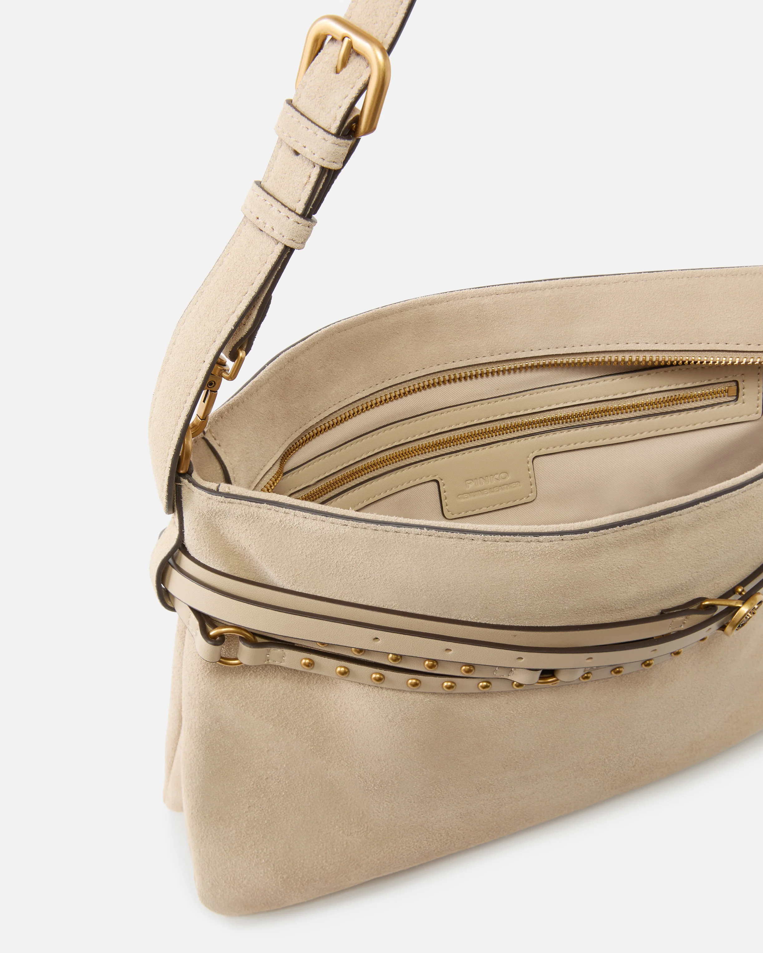 Borsa a spalla grande Belt Bag Big in suede - Image 4