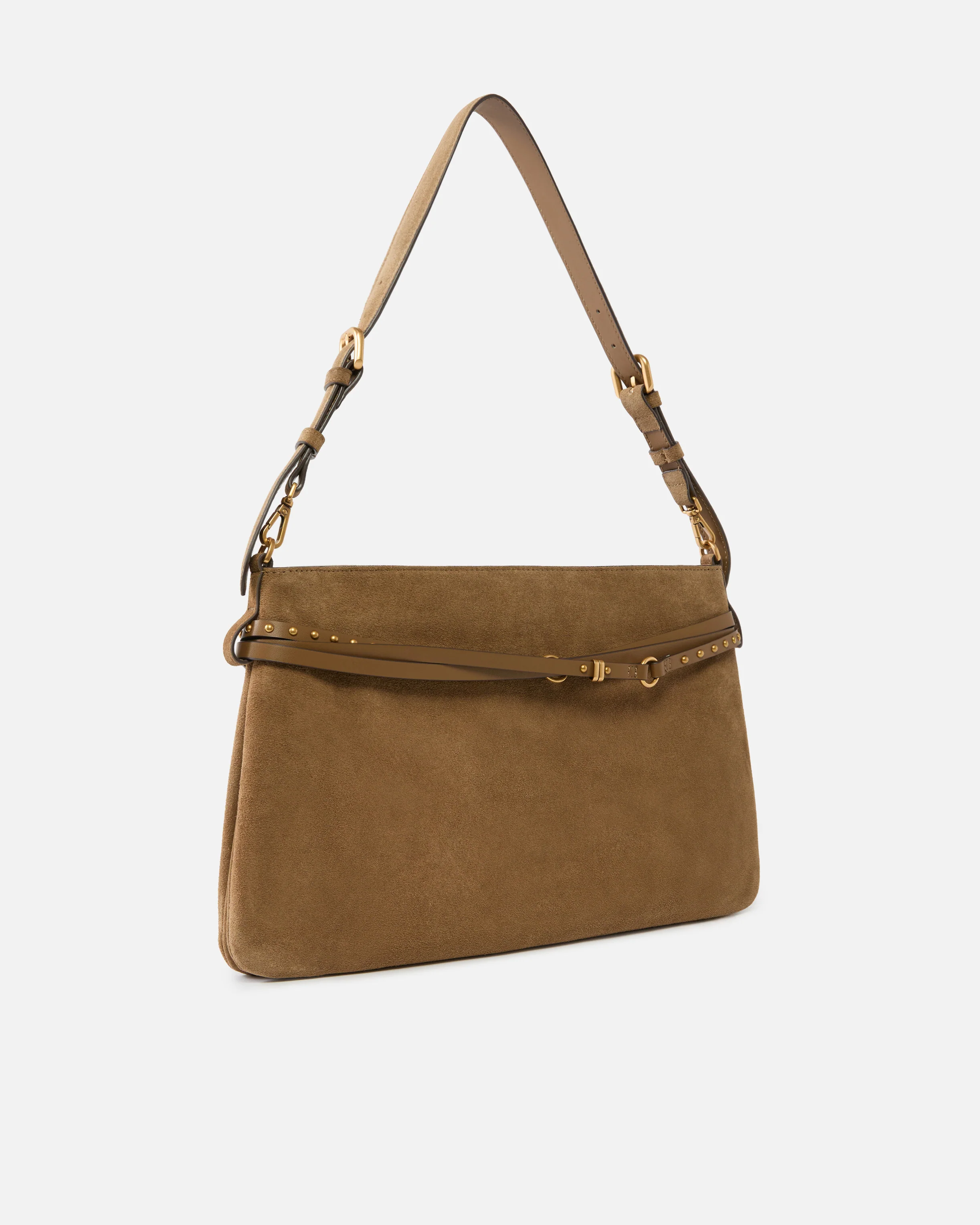 Borsa a spalla grande Belt Bag Big in suede - Image 2