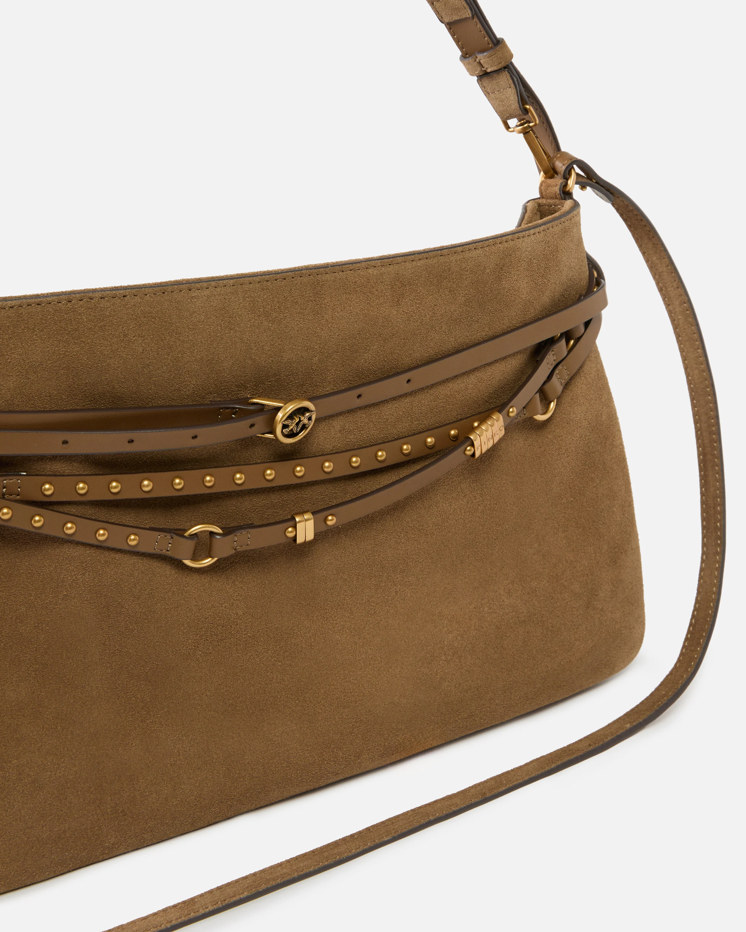 Borsa a spalla grande Belt Bag Big in suede - Image 3