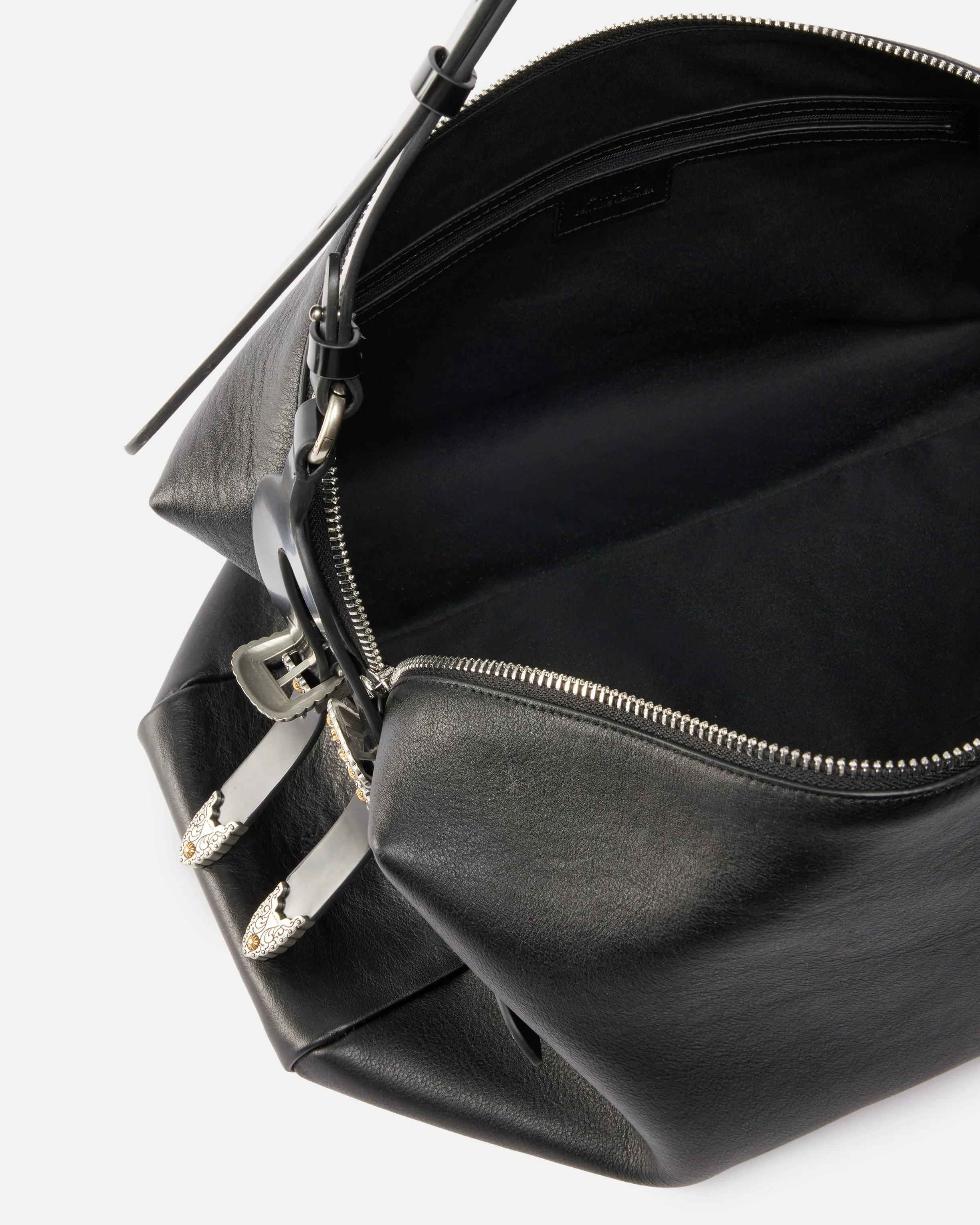 Borsa a spalla grande Keeper Bag in pelle new biker - Image 4