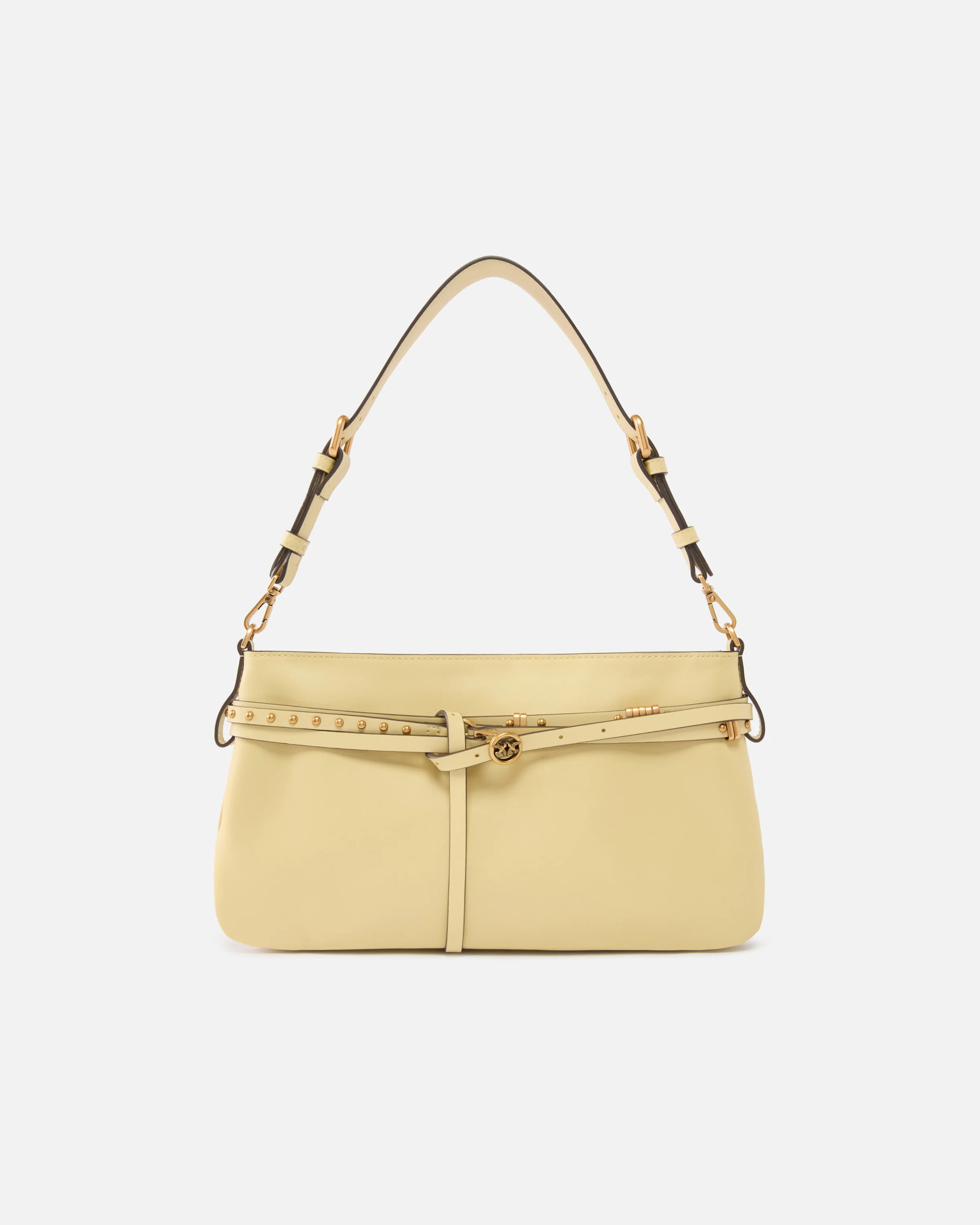 Borsa a spalla media Belt Bag in pelle