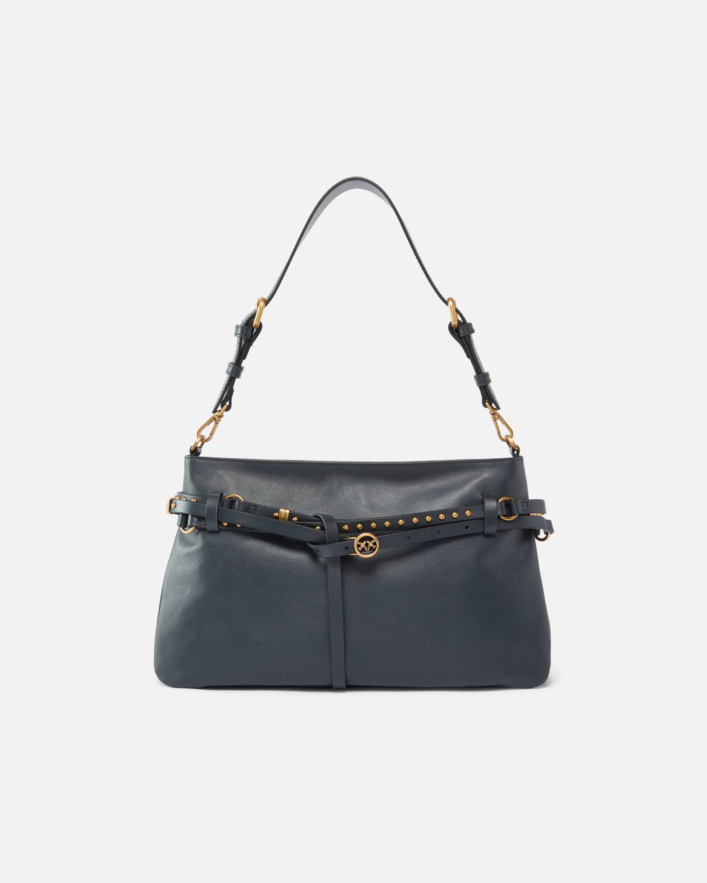 Borsa a spalla media Belt Bag in pelle