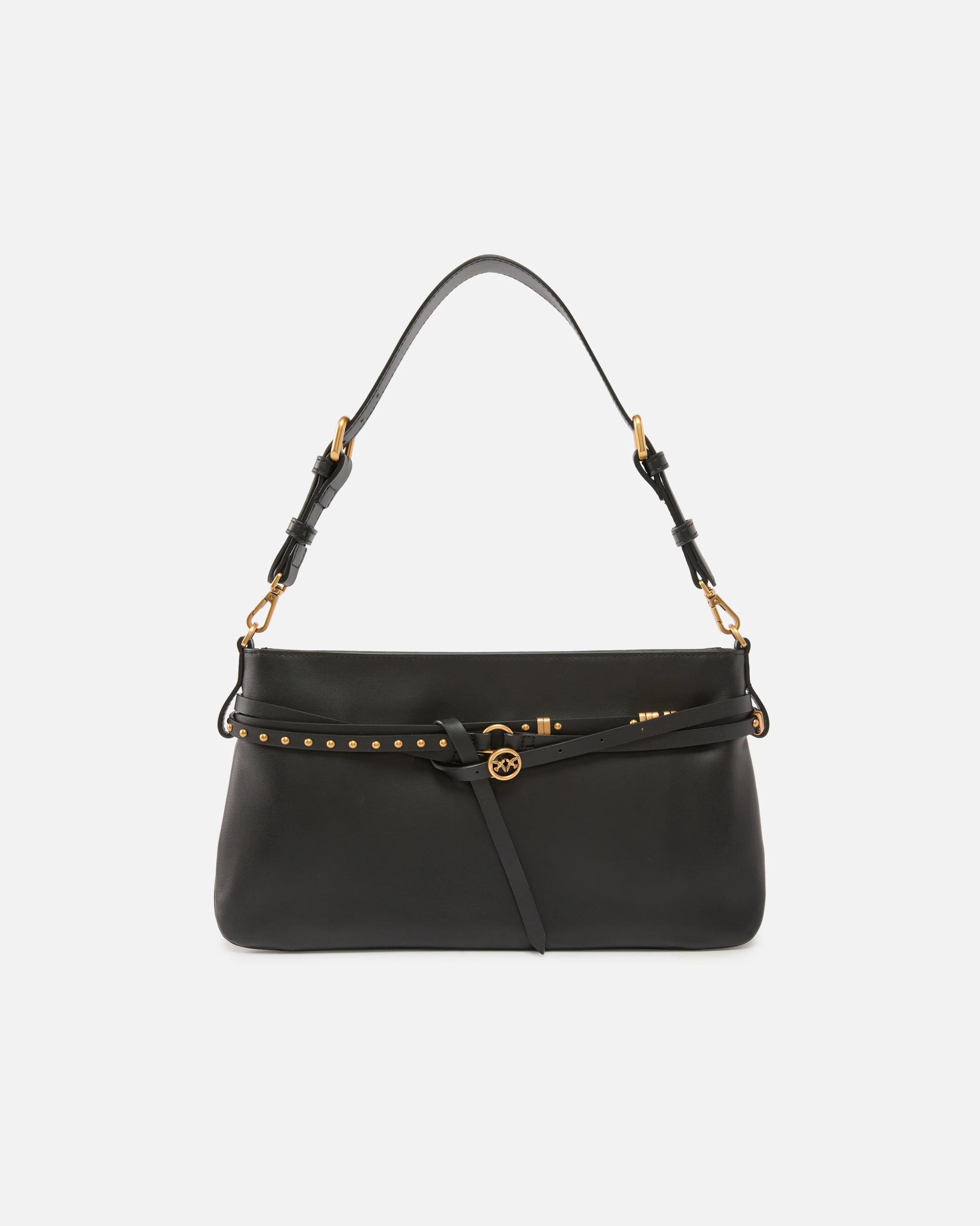 Borsa a spalla media Belt Bag in pelle