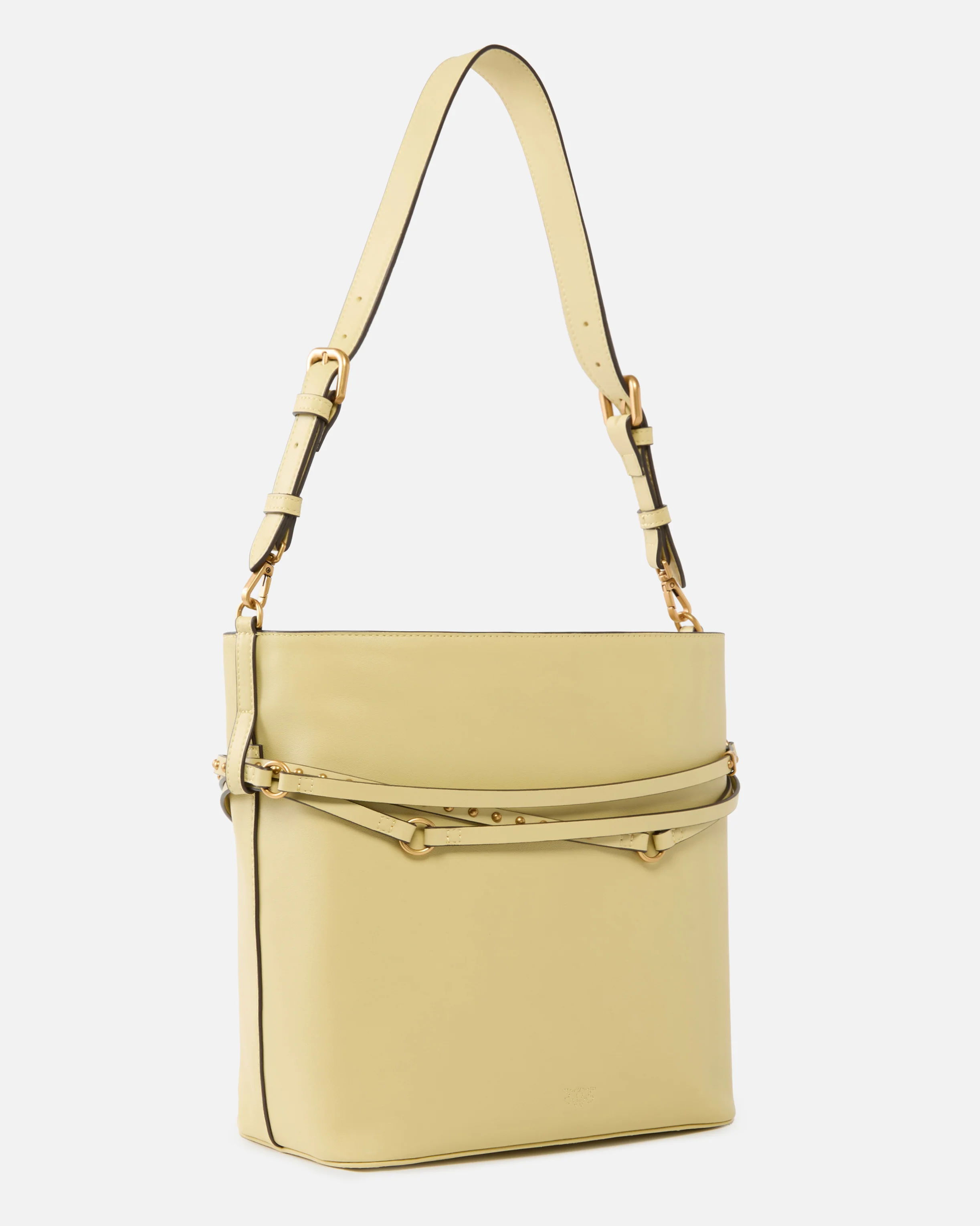 Borsa a spalla media Bucket Belt Bag in pelle - Image 2