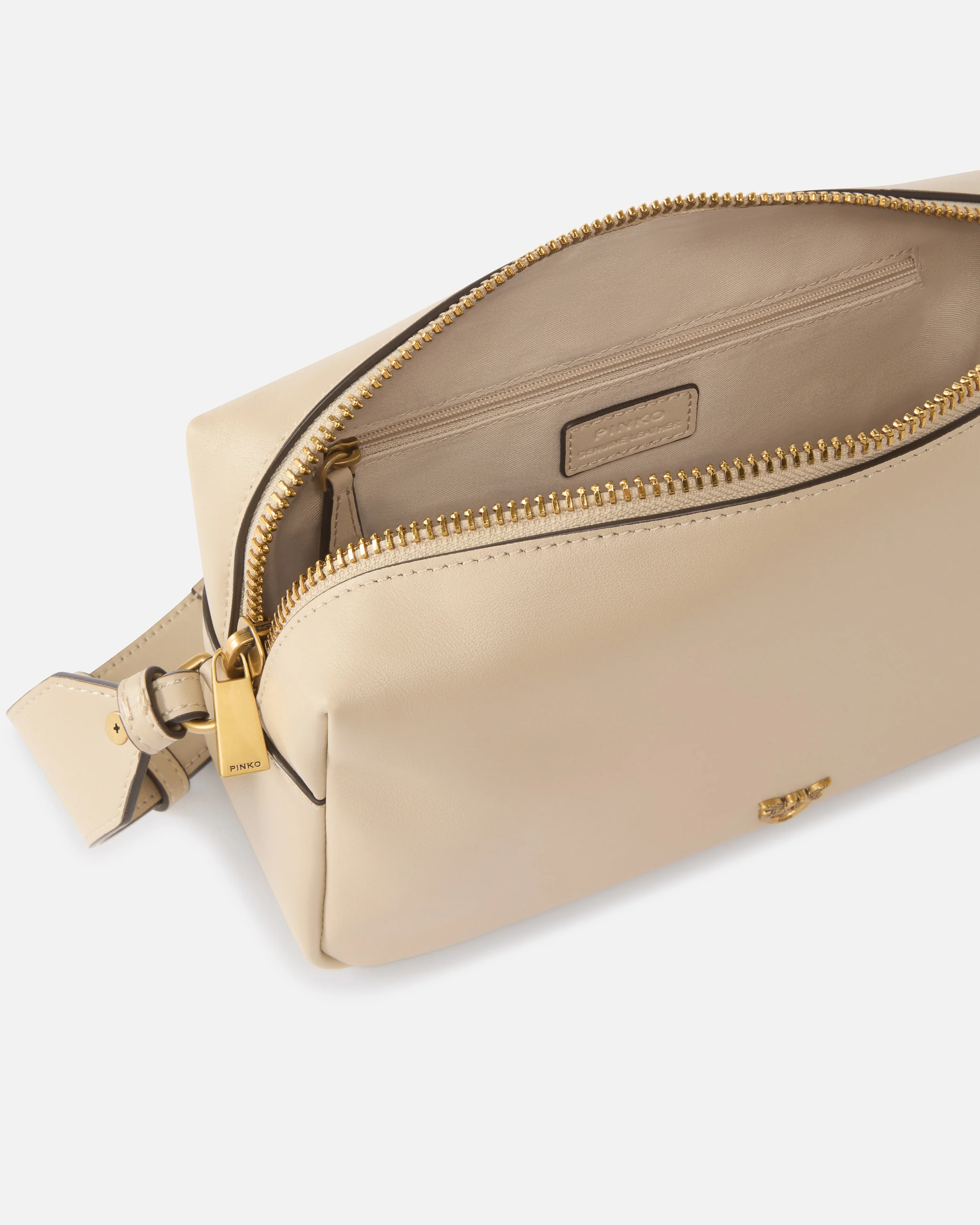 Borsa a spalla media Horizontal Bag in pelle - Image 4