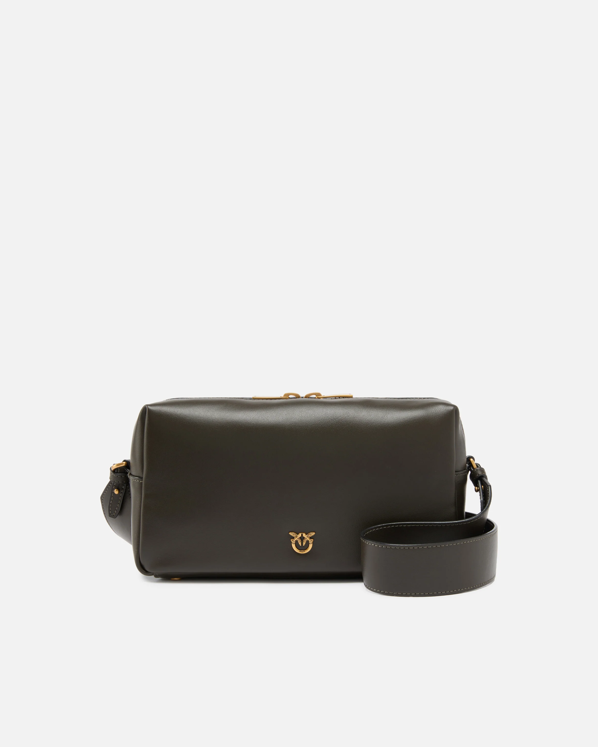 Borsa a spalla media Horizontal Bag in pelle