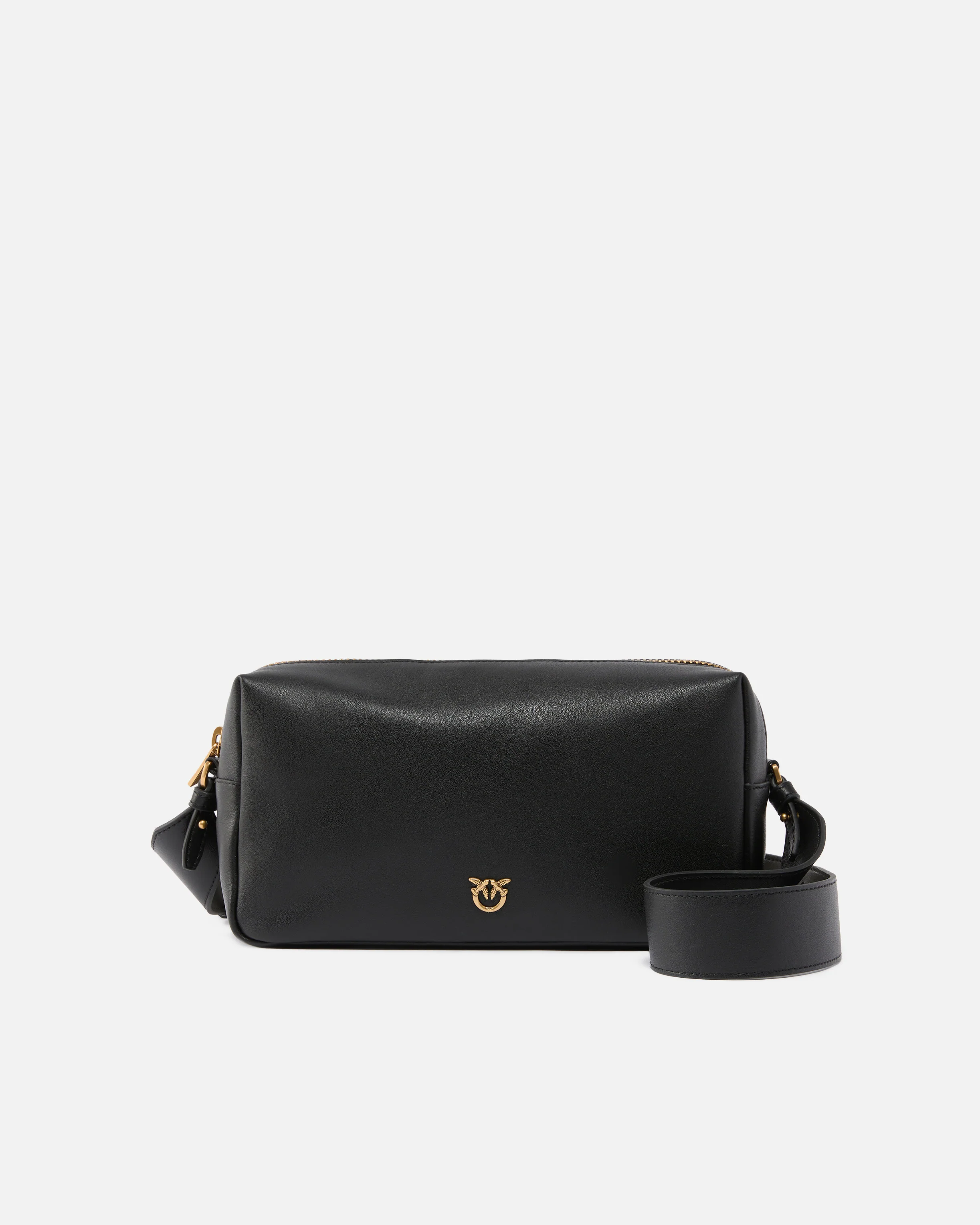 Borsa a spalla media Horizontal Bag in pelle