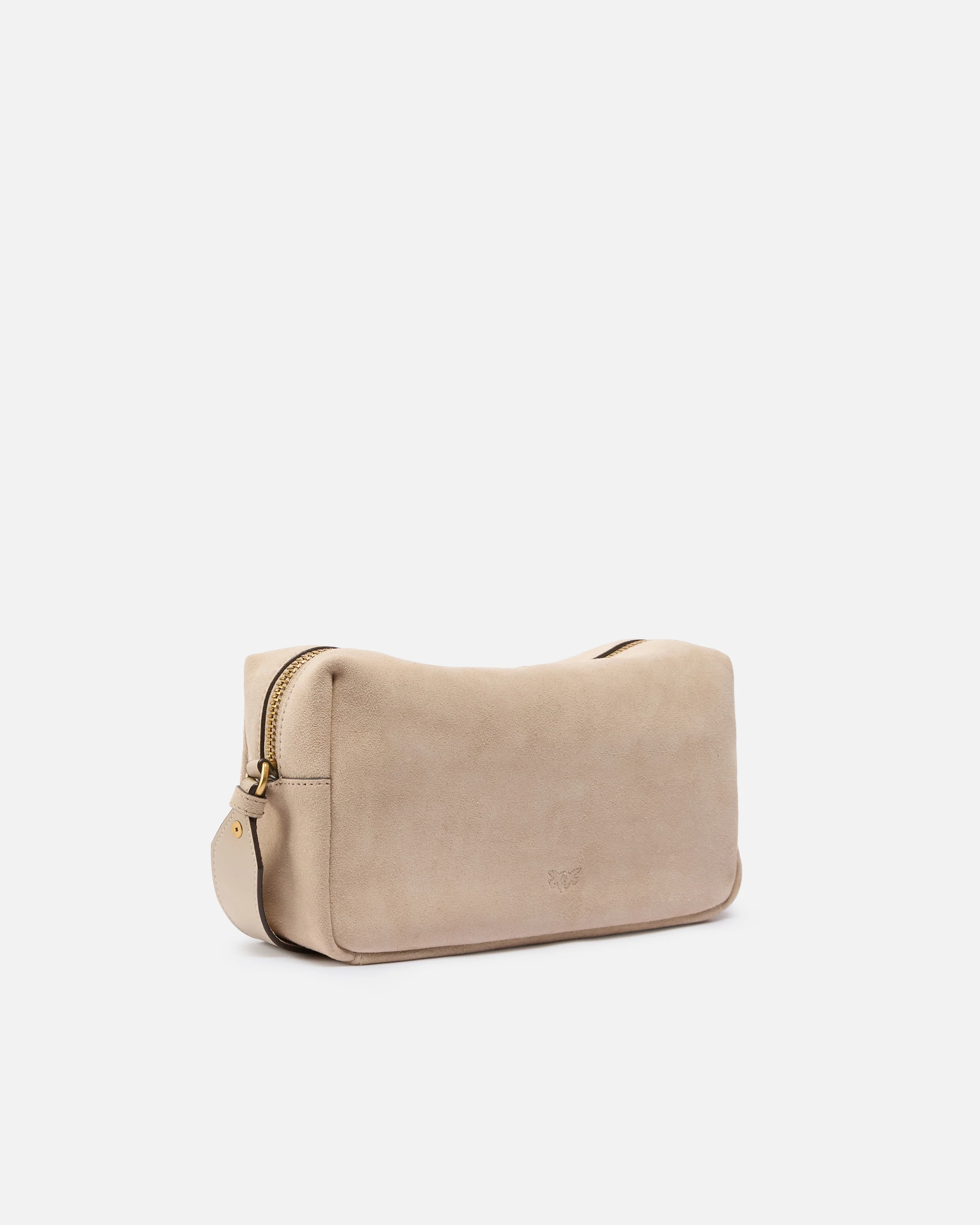 Borsa a spalla media Horizontal Bag in suede - Image 2