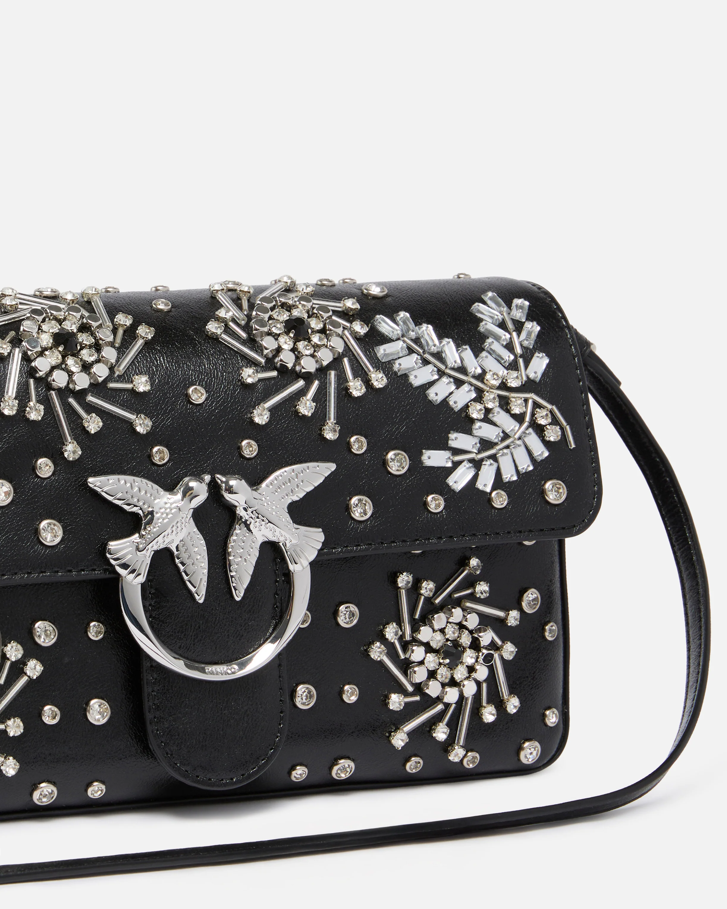 Borsa a spalla media Love Bag Slouchy in microfibra effetto pelle - Image 3