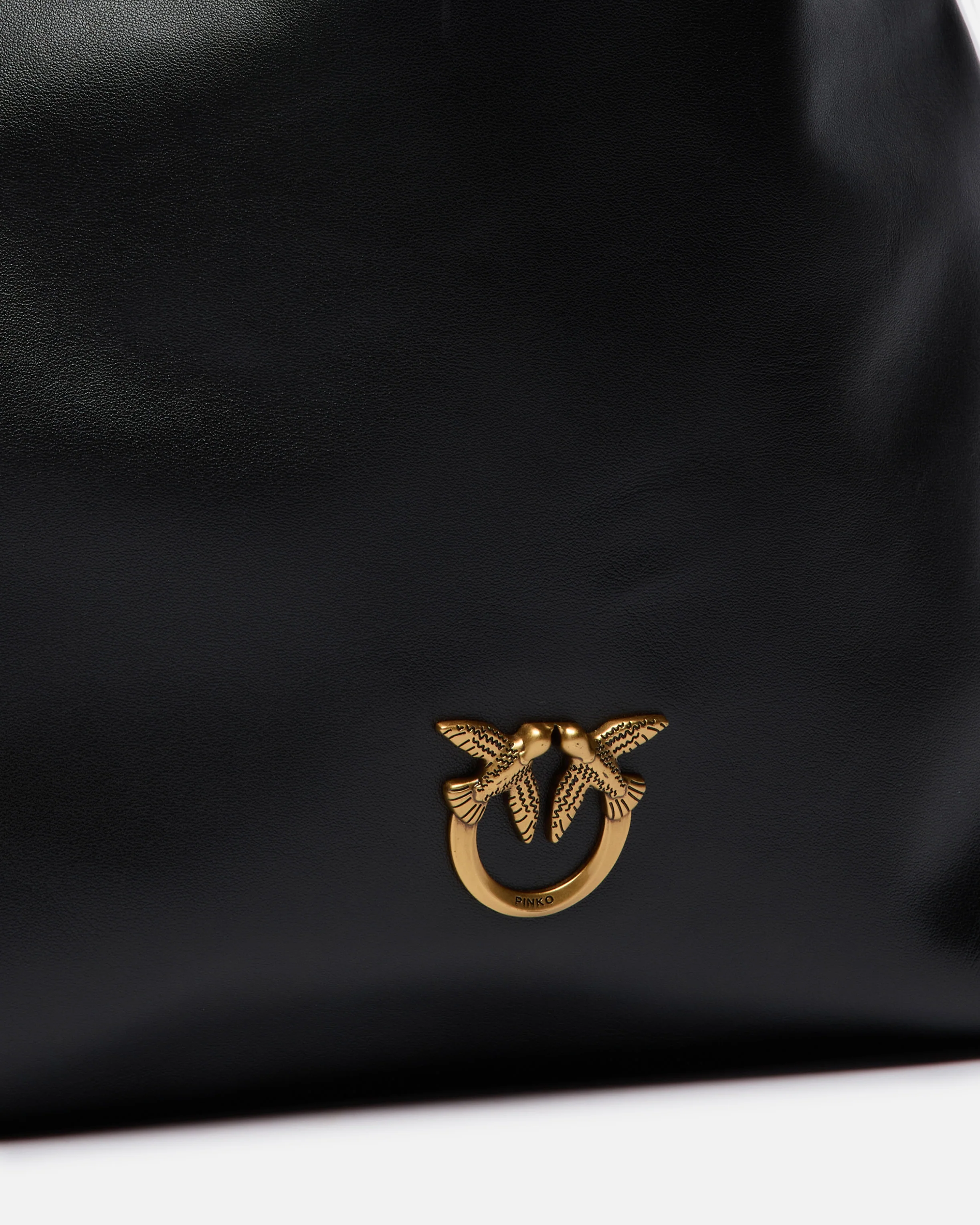 Borsa a spalla media Slouchy Bag verticale in pelle - Image 3