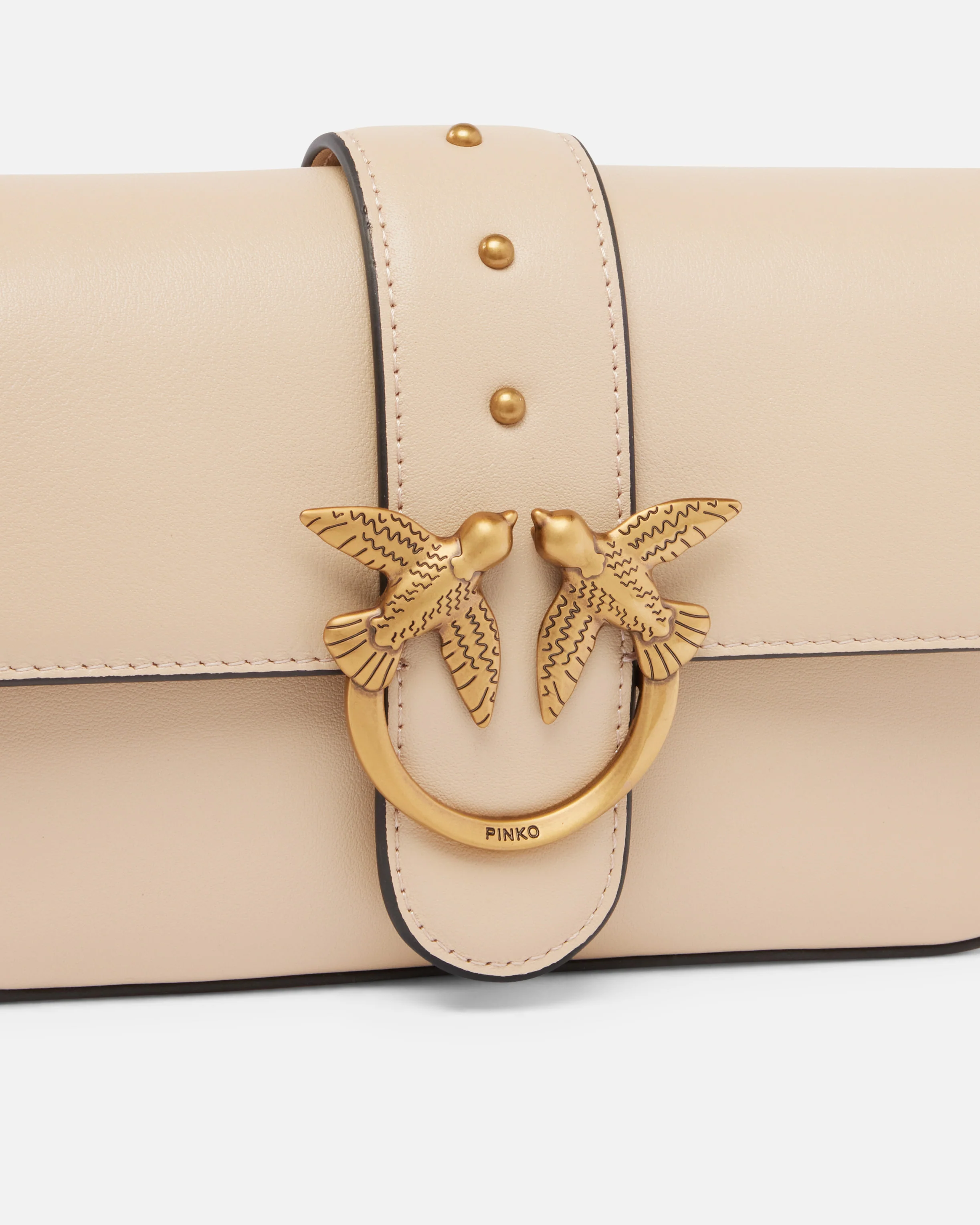 Borsa a spalla morbida Mini Love Bag in pelle - Image 3