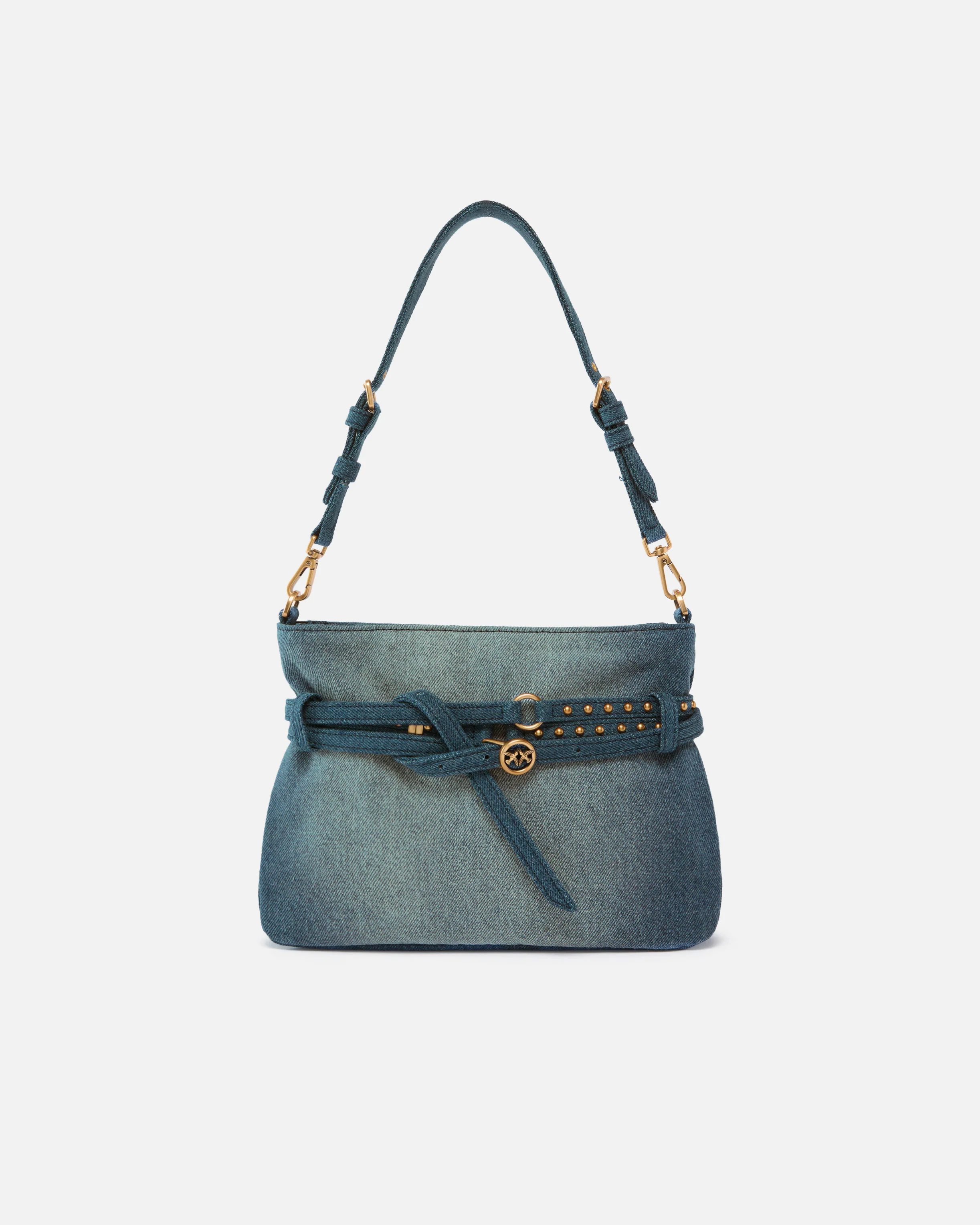 Borsa a spalla piccola Belt Bag Mini in denim
