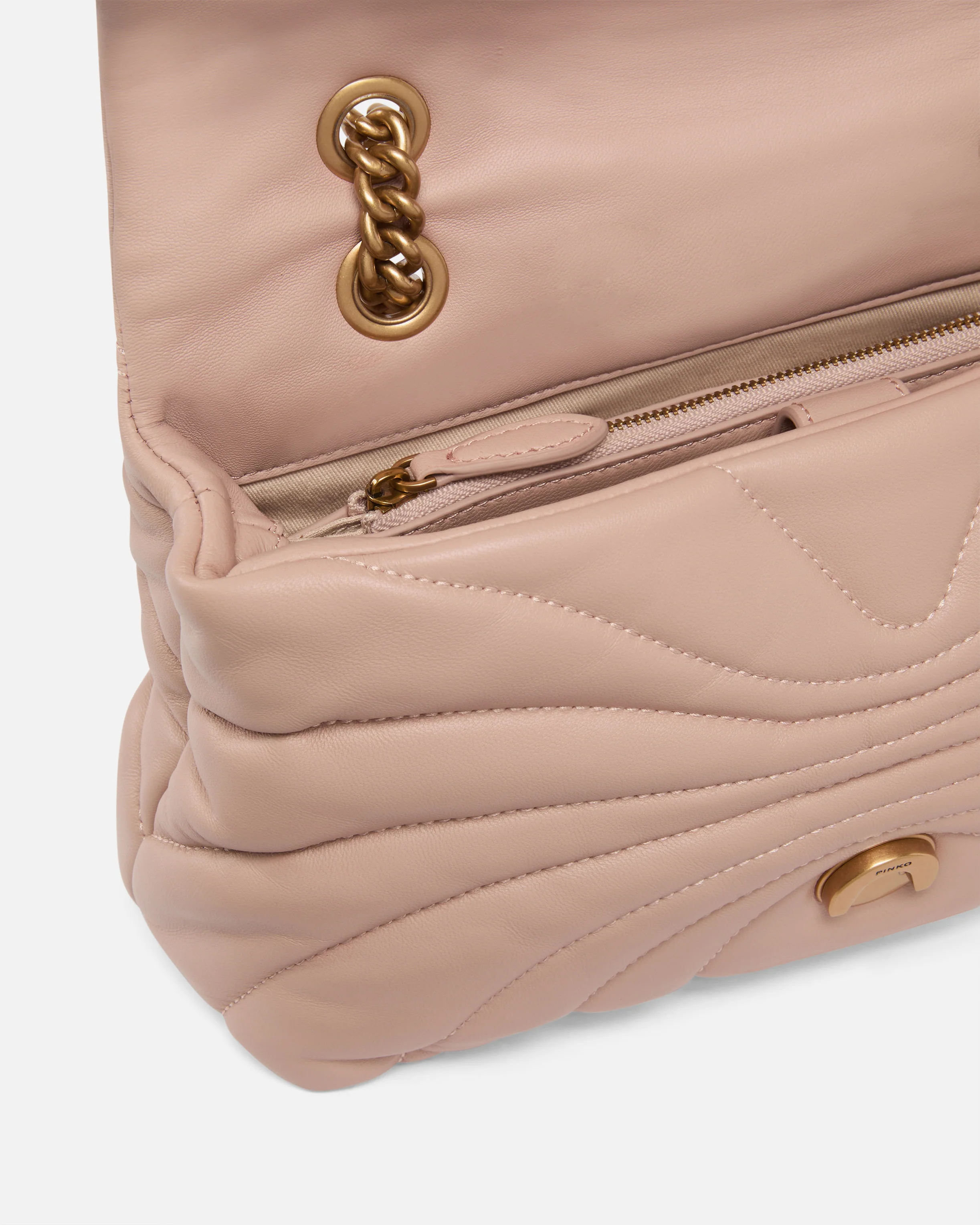 Borsa a tracolla grande Love Bag Puff trapunta farfalla - Image 4