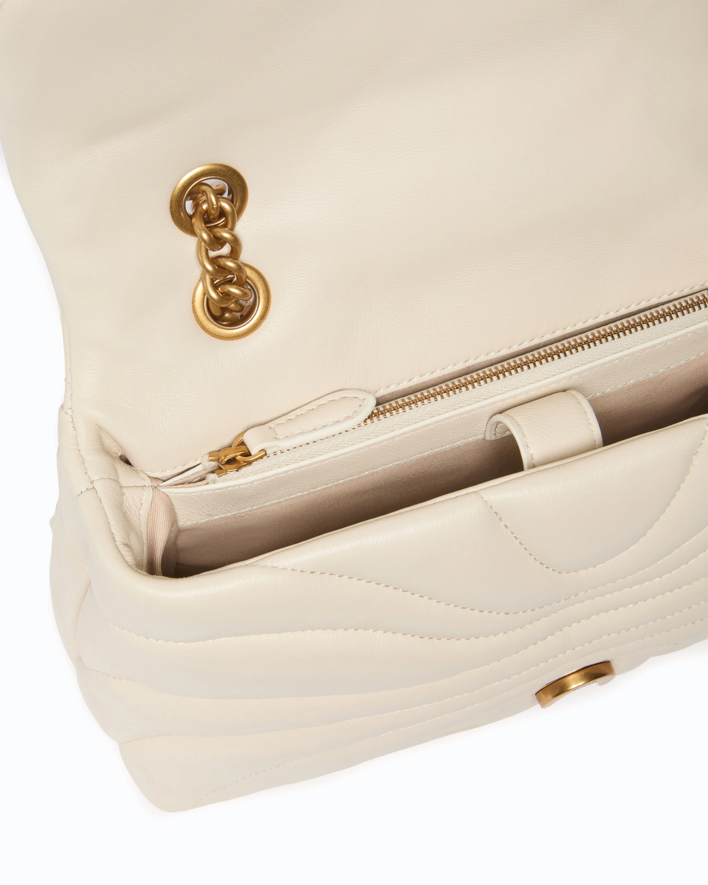 Borsa a tracolla grande Love Bag Puff trapunta farfalla - Image 4