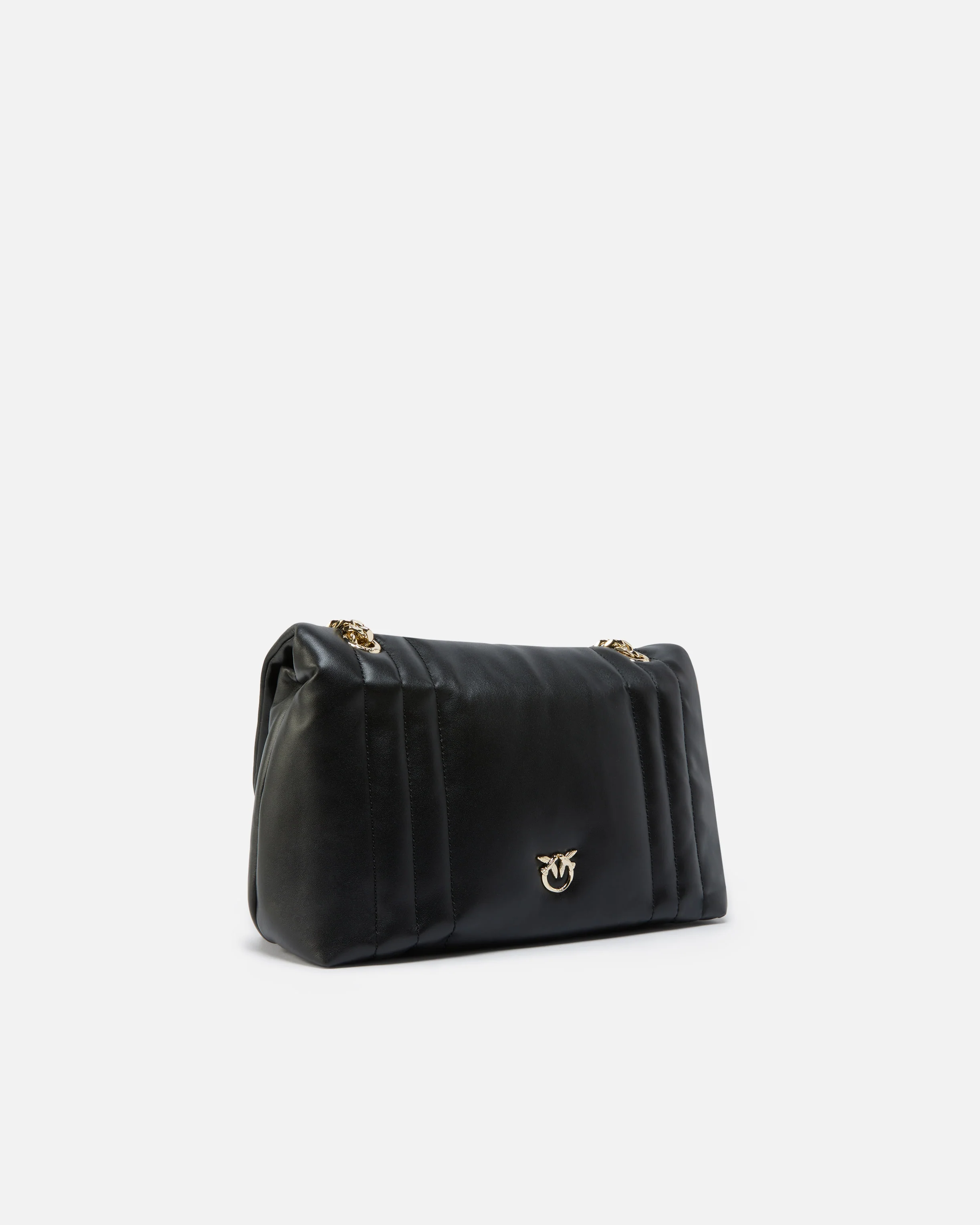Borsa a tracolla media Love Bag Puff in nappa trapuntata con fibbia sfaccettata PINKO Galleria - Image 2