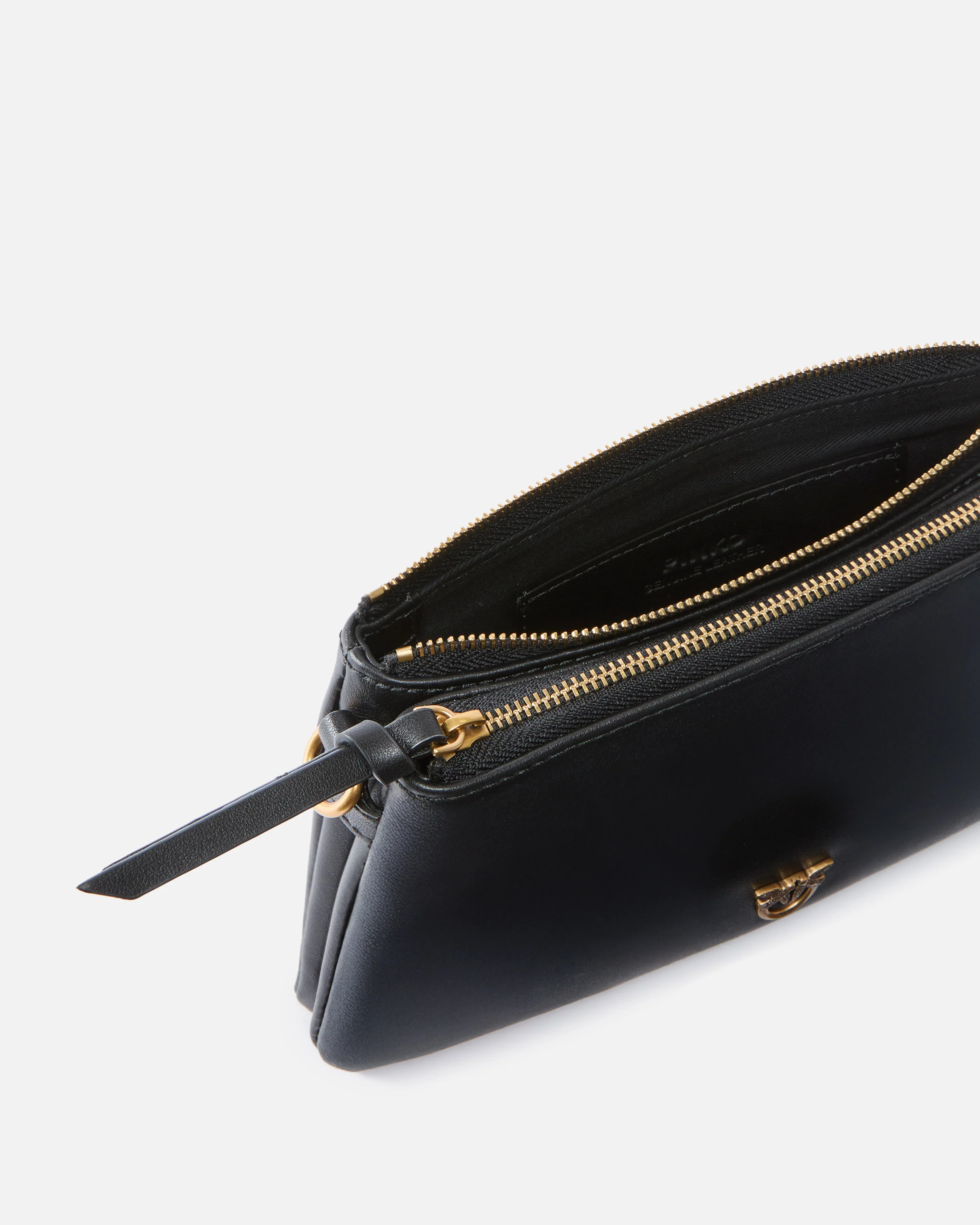 Borsa a tracolla Mini Double Bag piccola in pelle con tracolla - Image 4
