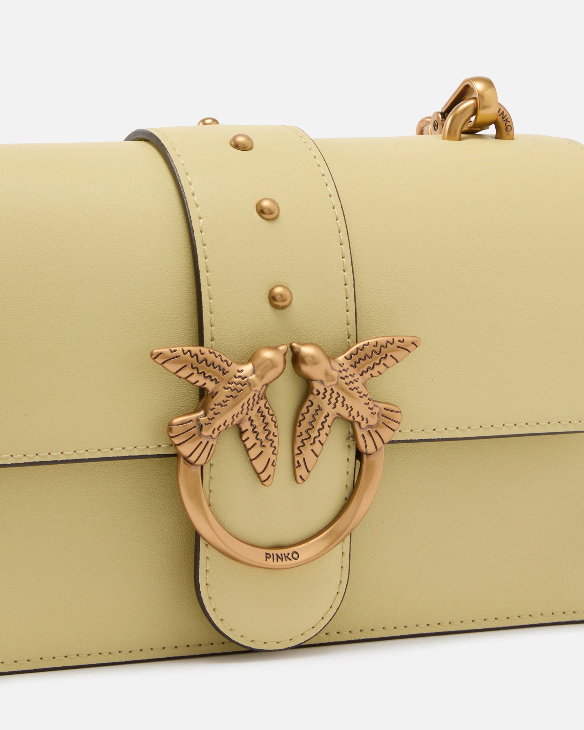Borsa a tracolla piccola Love Bag One in pelle - Image 3