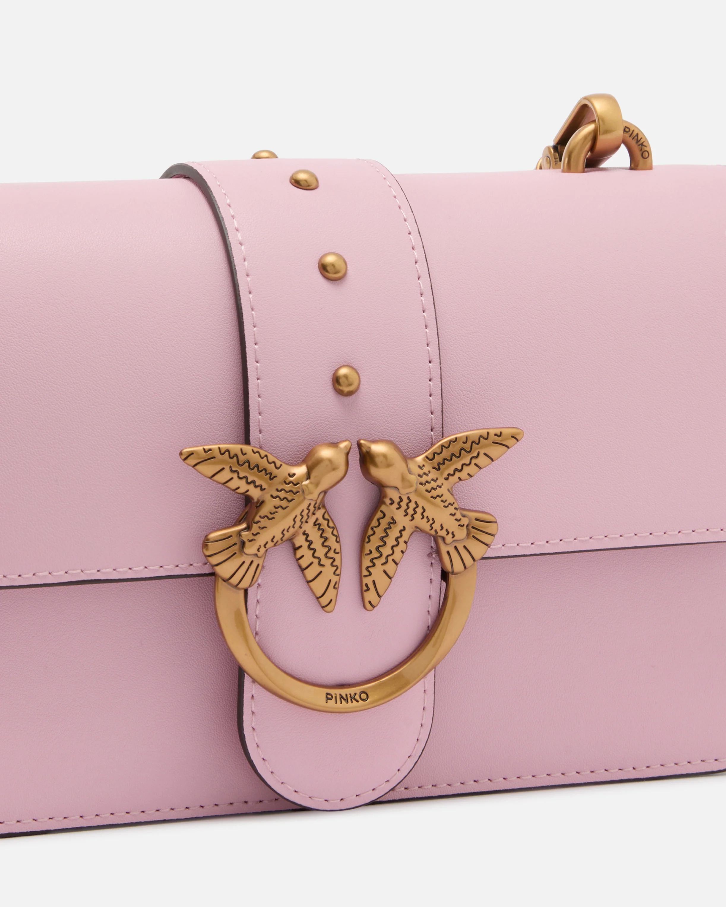 Borsa a tracolla piccola Love Bag One in pelle - Image 3
