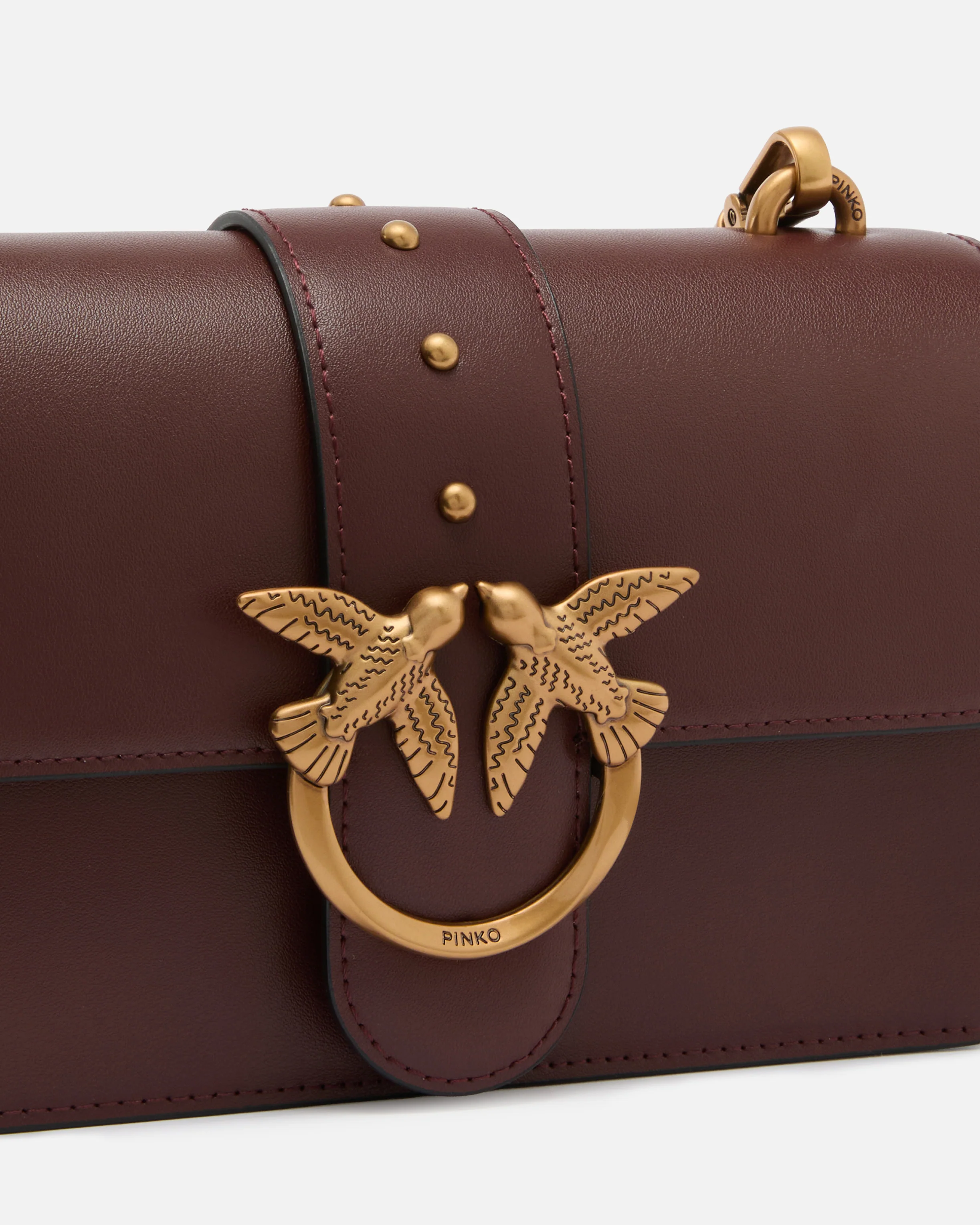 Borsa a tracolla piccola Love Bag One in pelle - Image 3