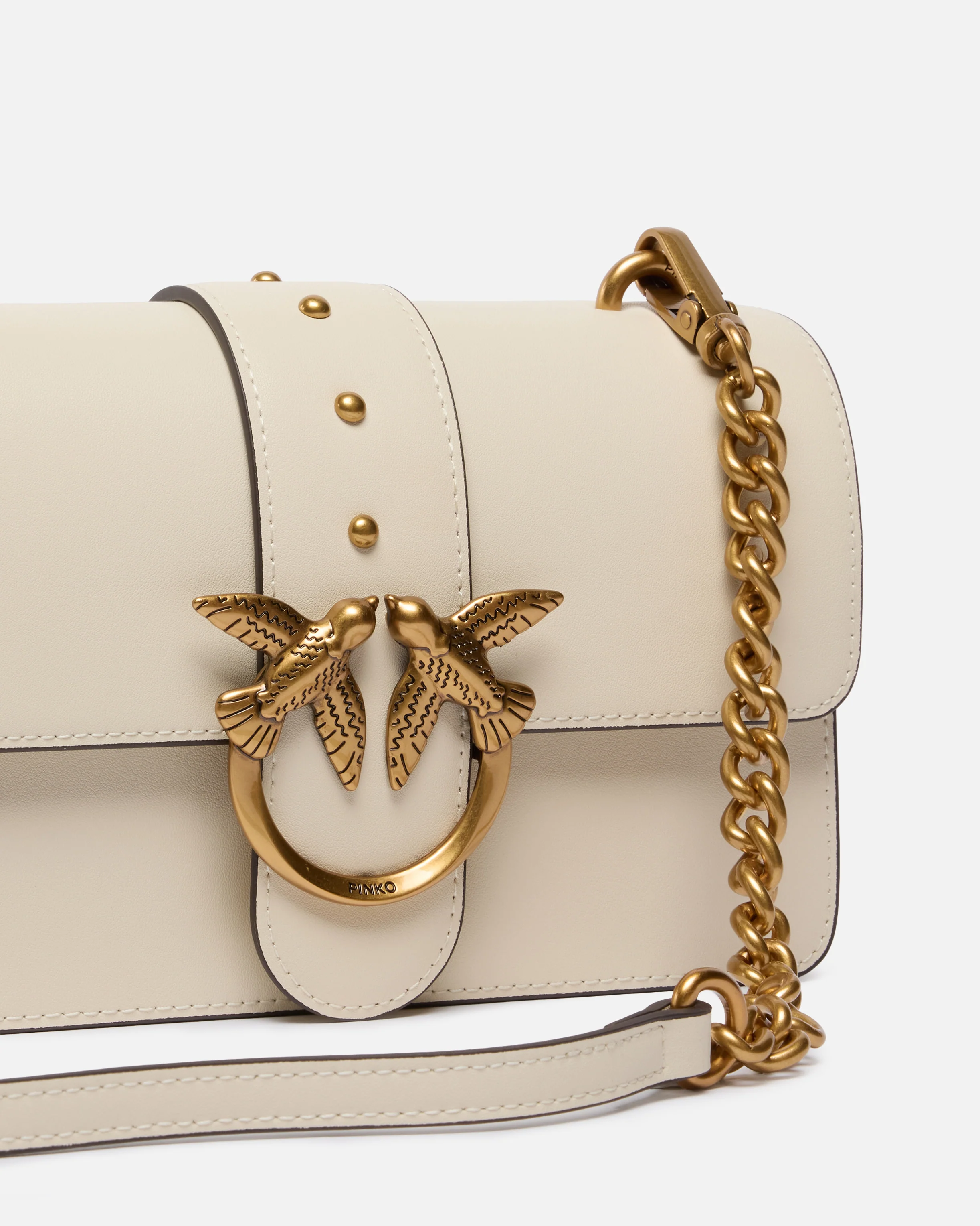 Borsa a tracolla piccola Love Bag One in pelle - Image 3