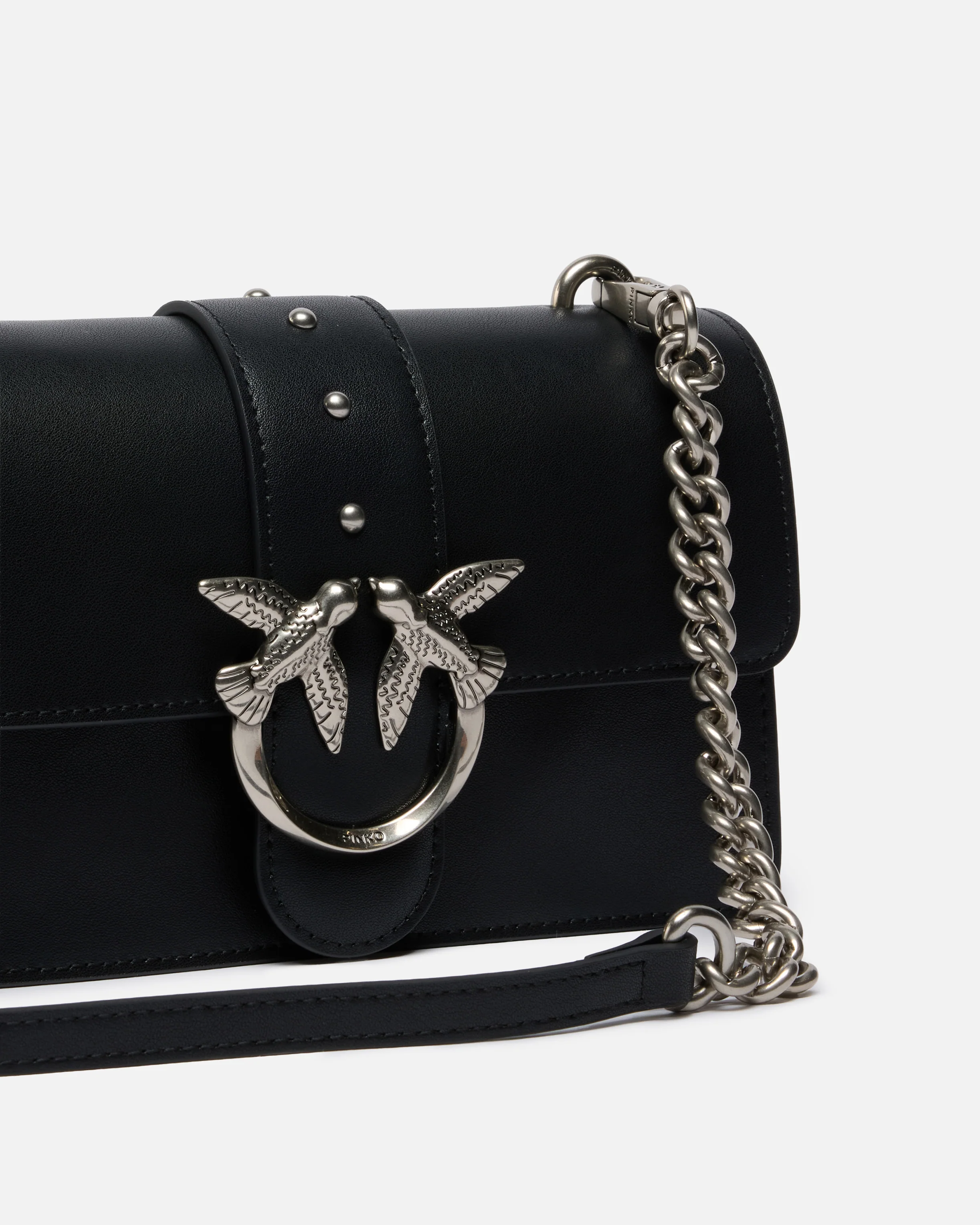 Borsa a tracolla piccola Love Bag One in pelle - Image 3
