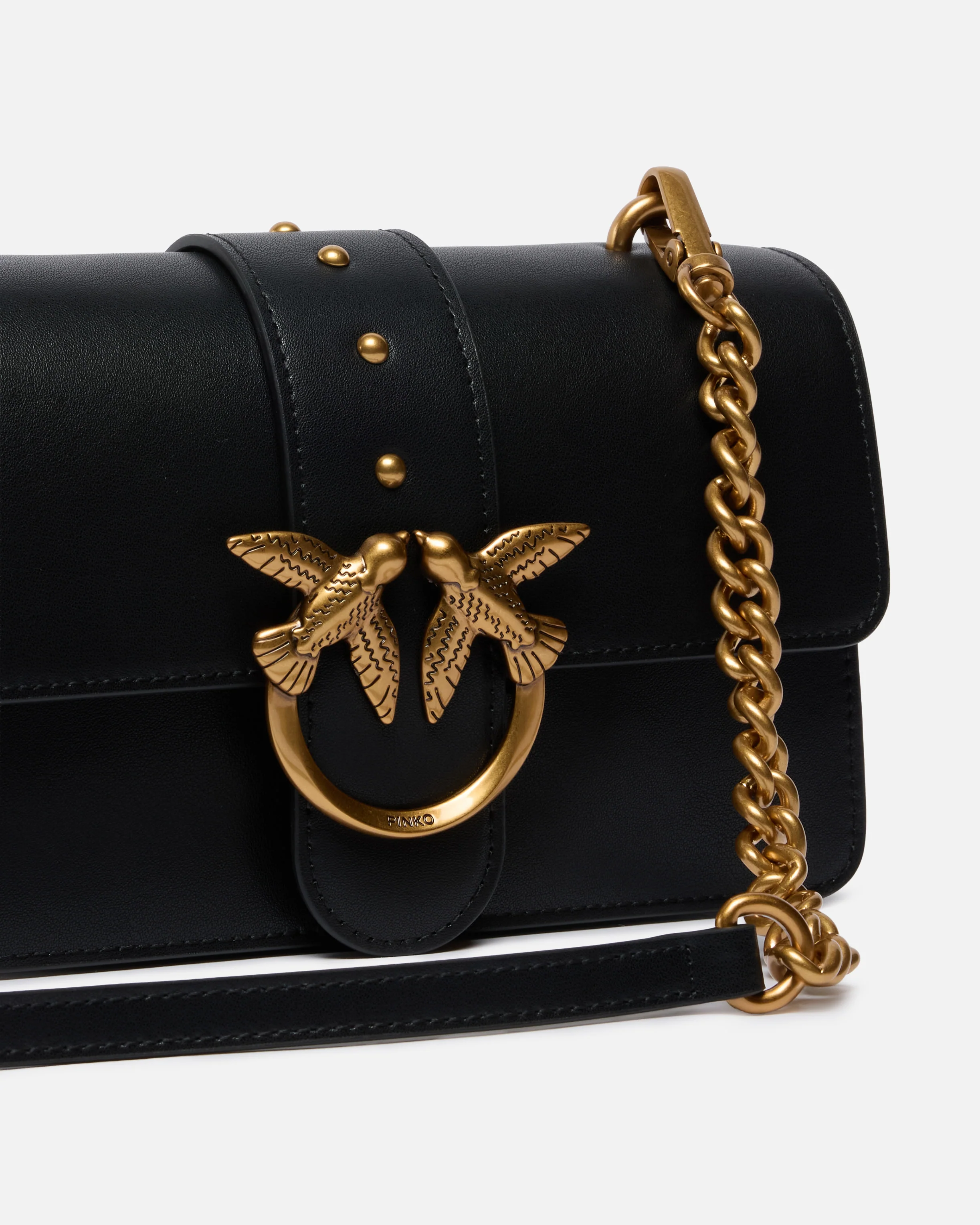 Borsa a tracolla piccola Love Bag One in pelle - Image 3